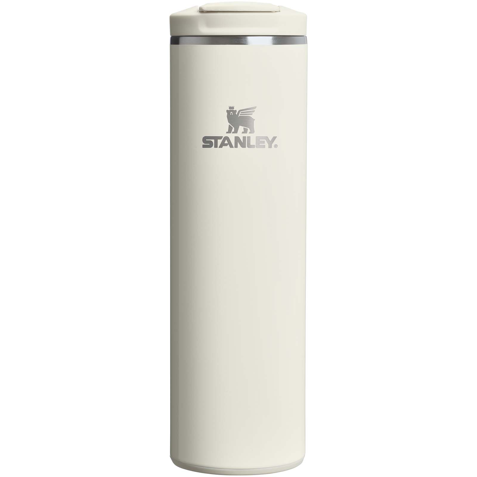 Mugs isothermes publicitaires - Gobelet de voyage Stanley Transit Fliptop de 470 ml  