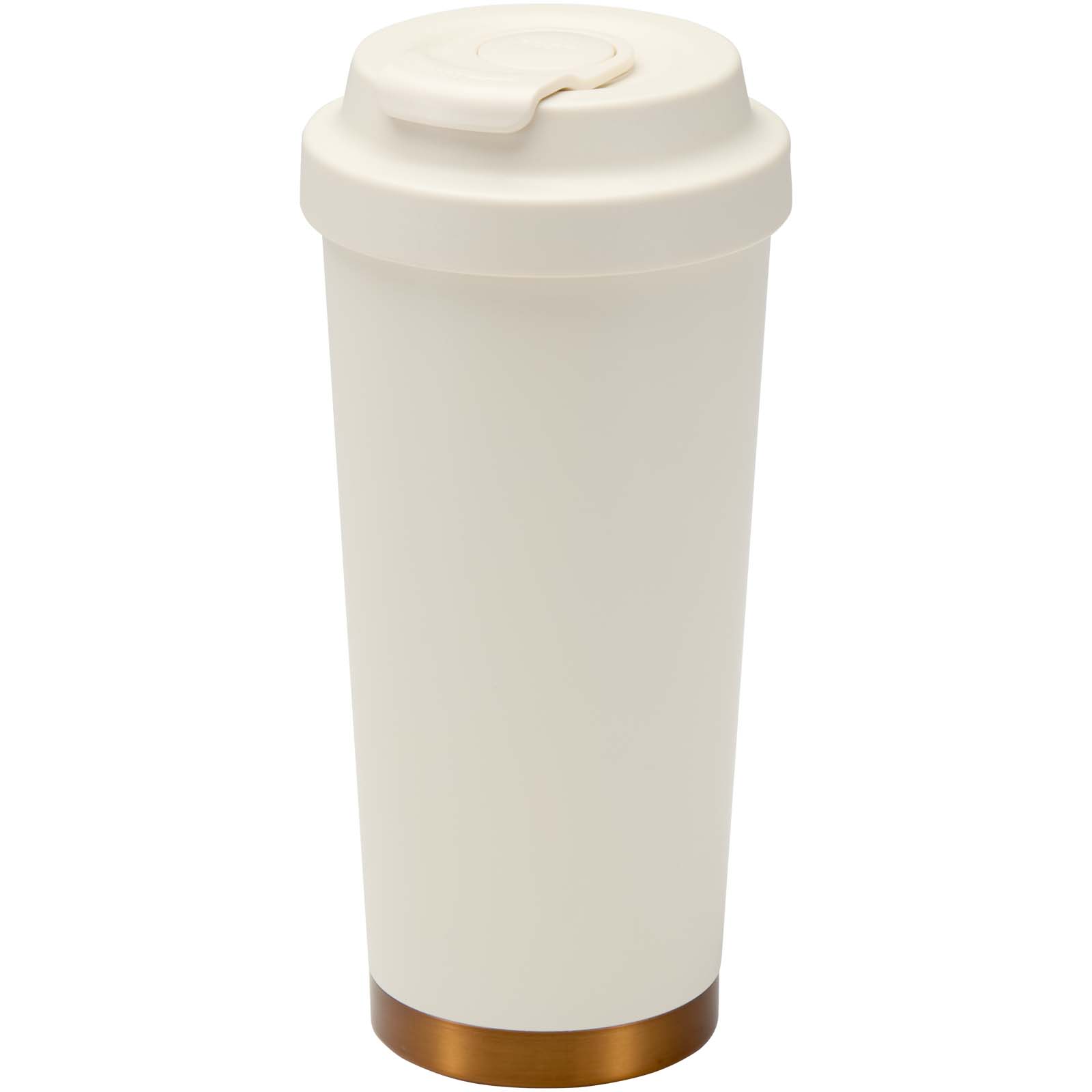 Gobelet isotherme à double paroi en acier inoxydable recyclé RCS Hampton, 480 ml
