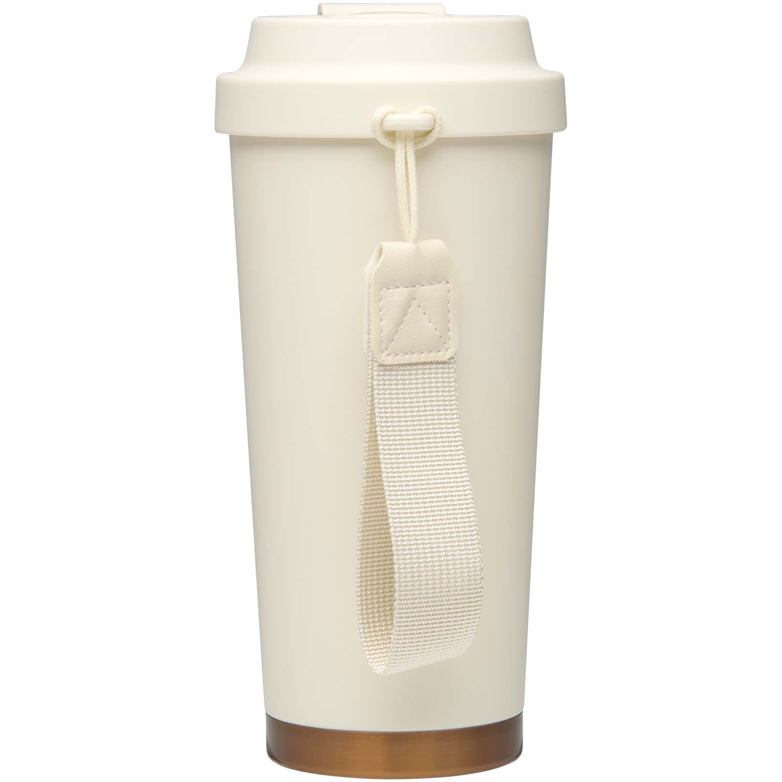 Mugs isothermes publicitaires - Gobelet isotherme à double paroi en acier inoxydable recyclé RCS Hampton, 480 ml - 2