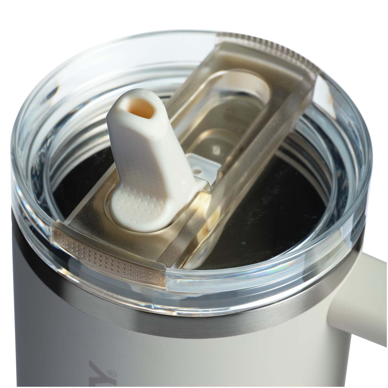 Mugs isothermes publicitaires - Stanley Quencher® ProTour 1180 ml gobelet à paille isolé en acier inoxydable recyclé  - 2