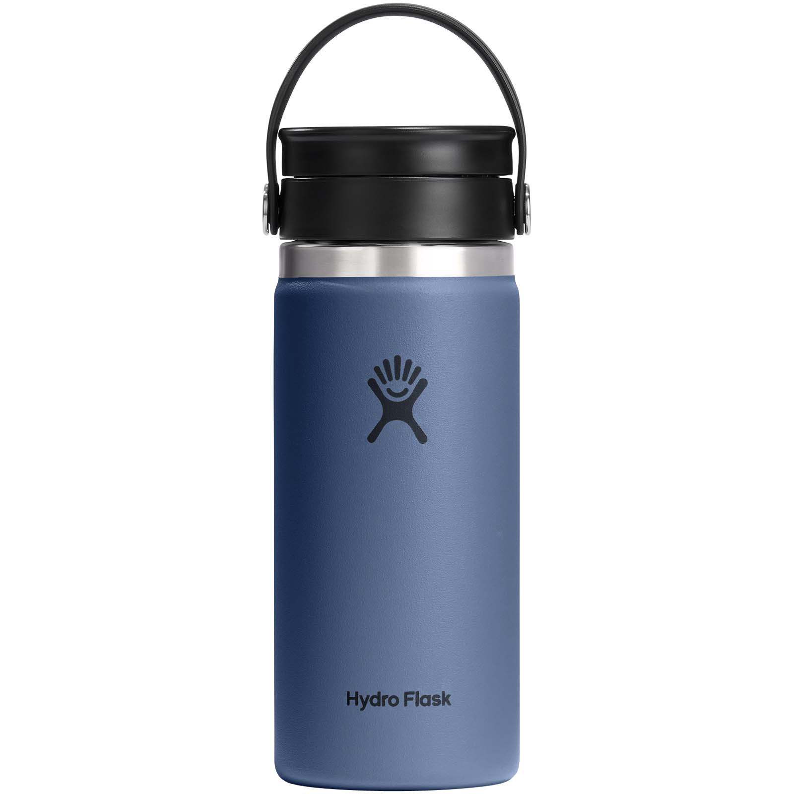 Mugs isothermes publicitaires - Gobelet isotherme en acier inoxydable Hydro Flask à large goulot de 473 ml, avec couvercle Flex Sip™ - 1