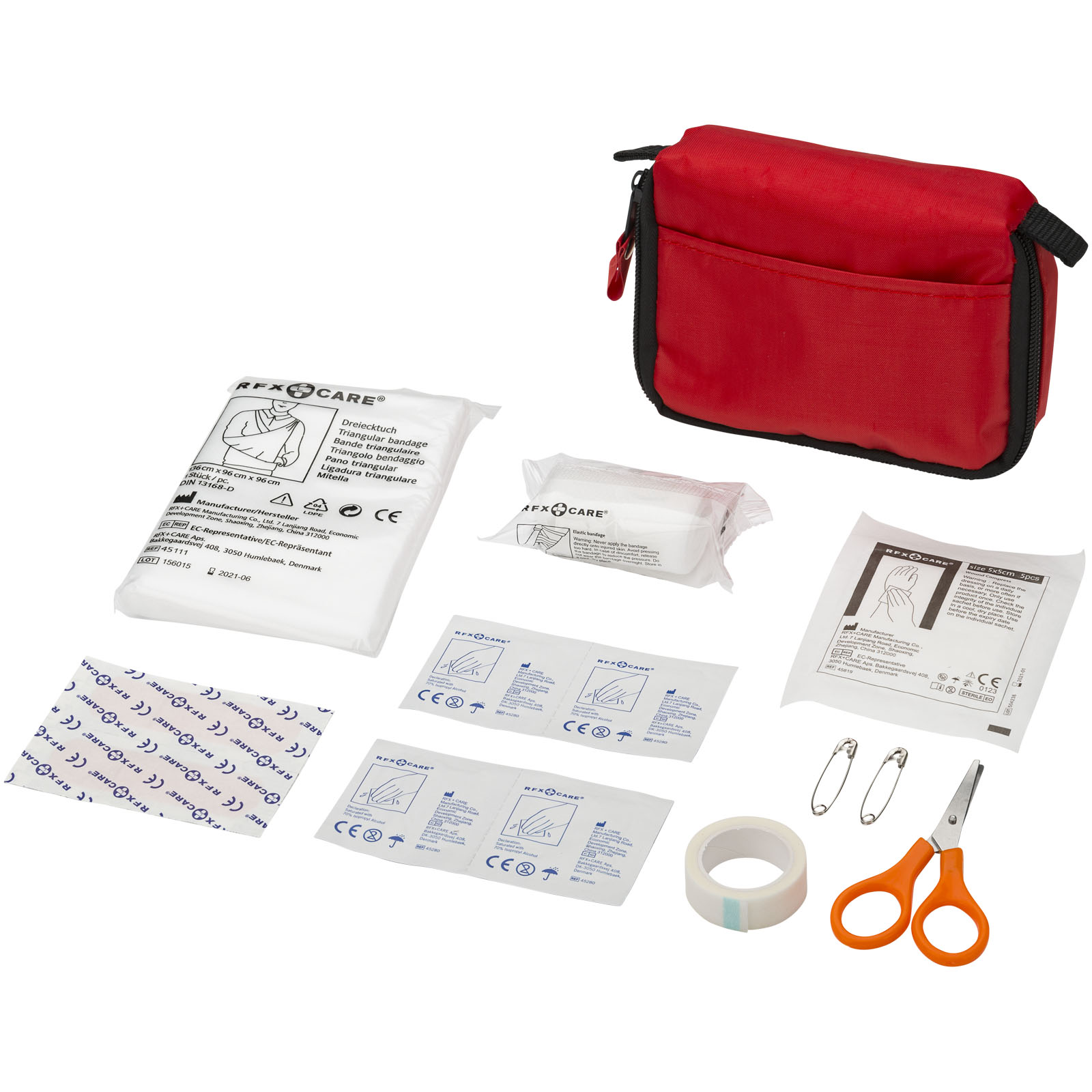 Trousses de secours - Trousse de premiers secours 19 pièces Save-me