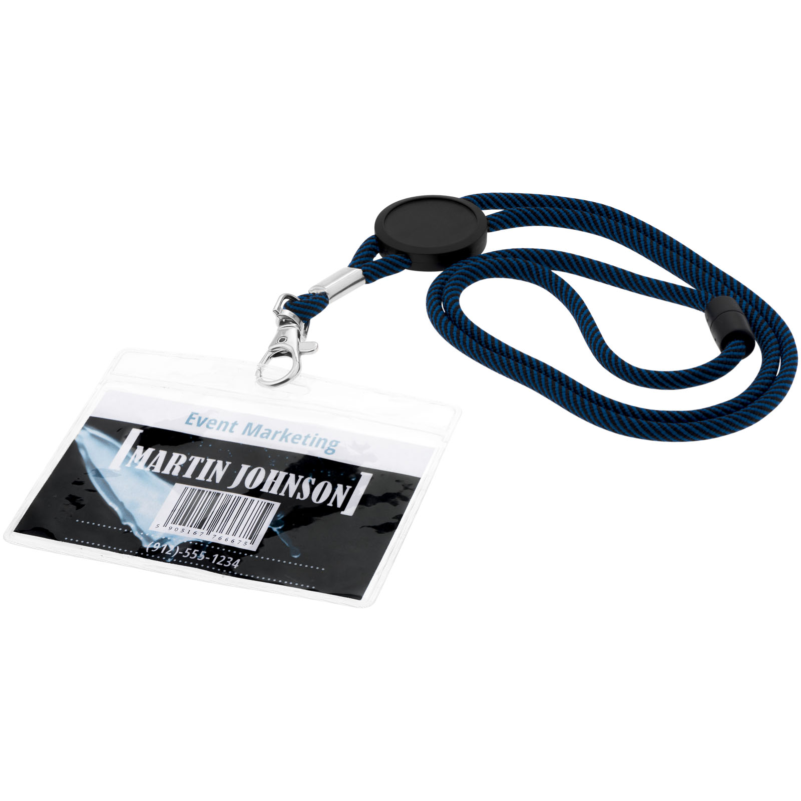 Advertising Badge Holders - Serge transparent badge holder - 3