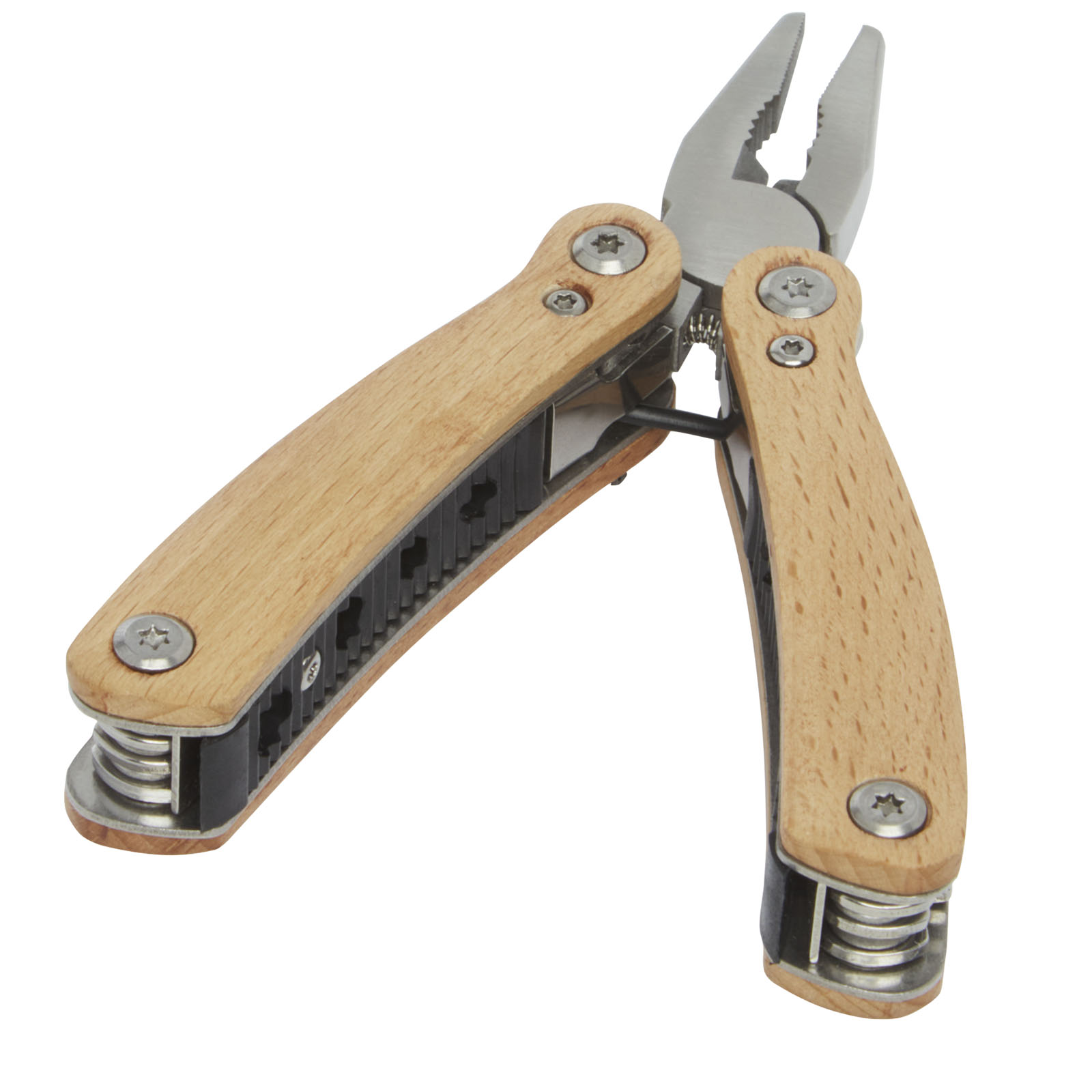 Advertising Multitools - Anderson 12-function medium wooden multi-tool - 4