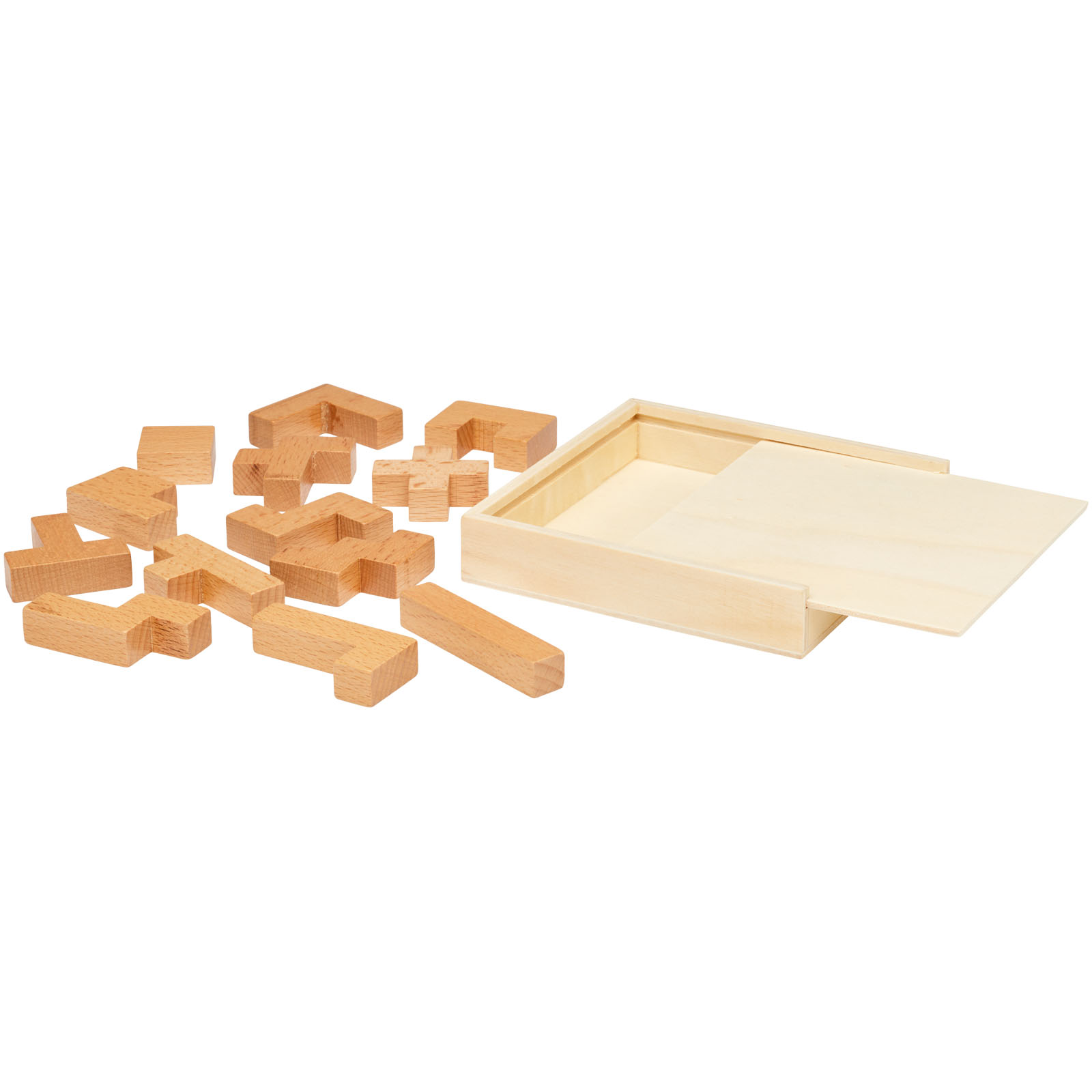 Advertising Indoor Games - Bark wooden puzzle - 0