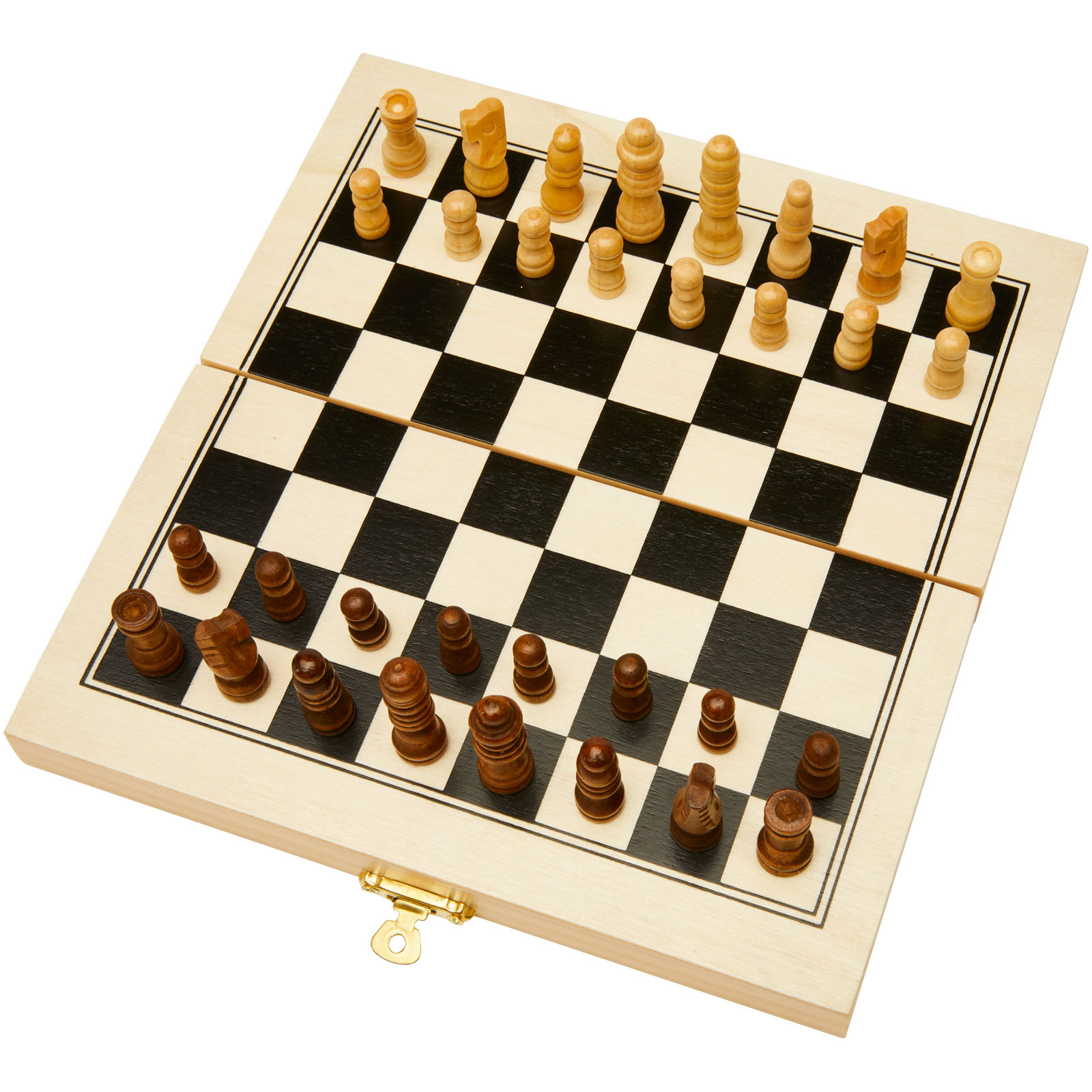 Advertising Indoor Games - King wooden chess set - 4