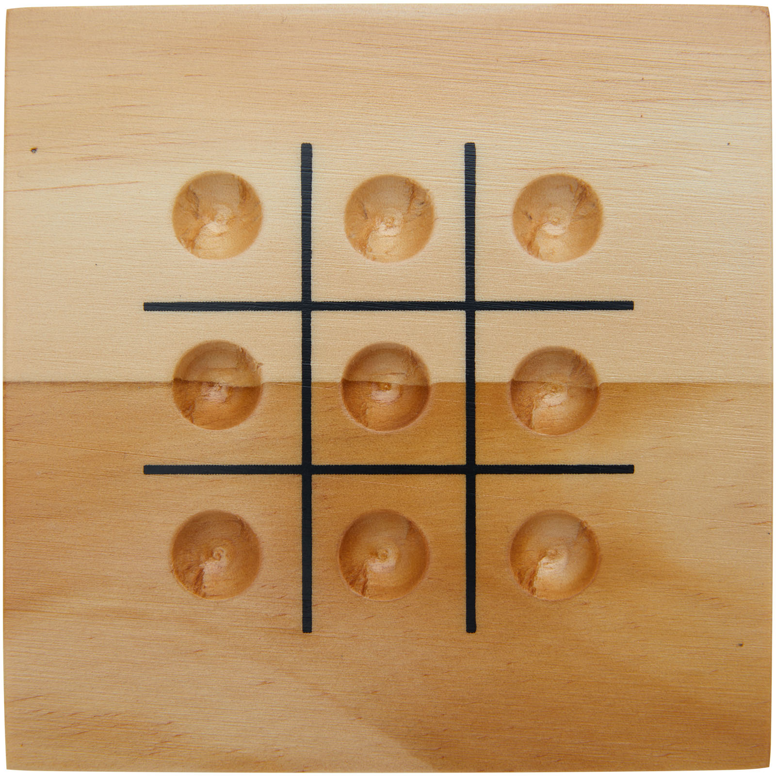 Advertising Indoor Games - Strobus wooden tic-tac-toe game - 2