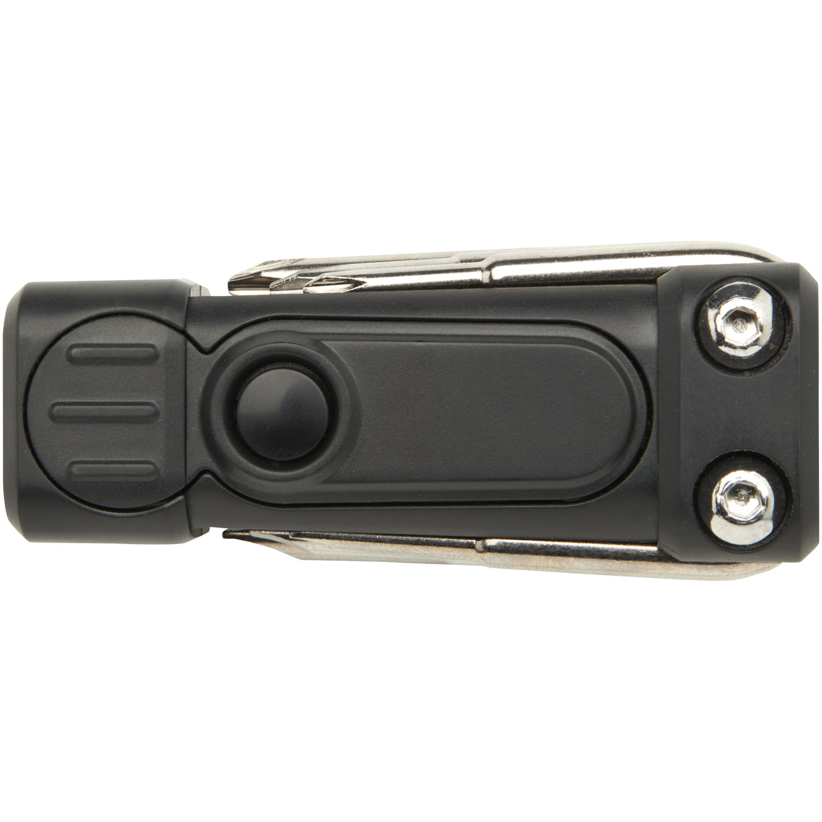 Sets d'outils publicitaires - Jeu de tournevis Octo 8-en-1 RCS en plastique recyclé avec torche - 2