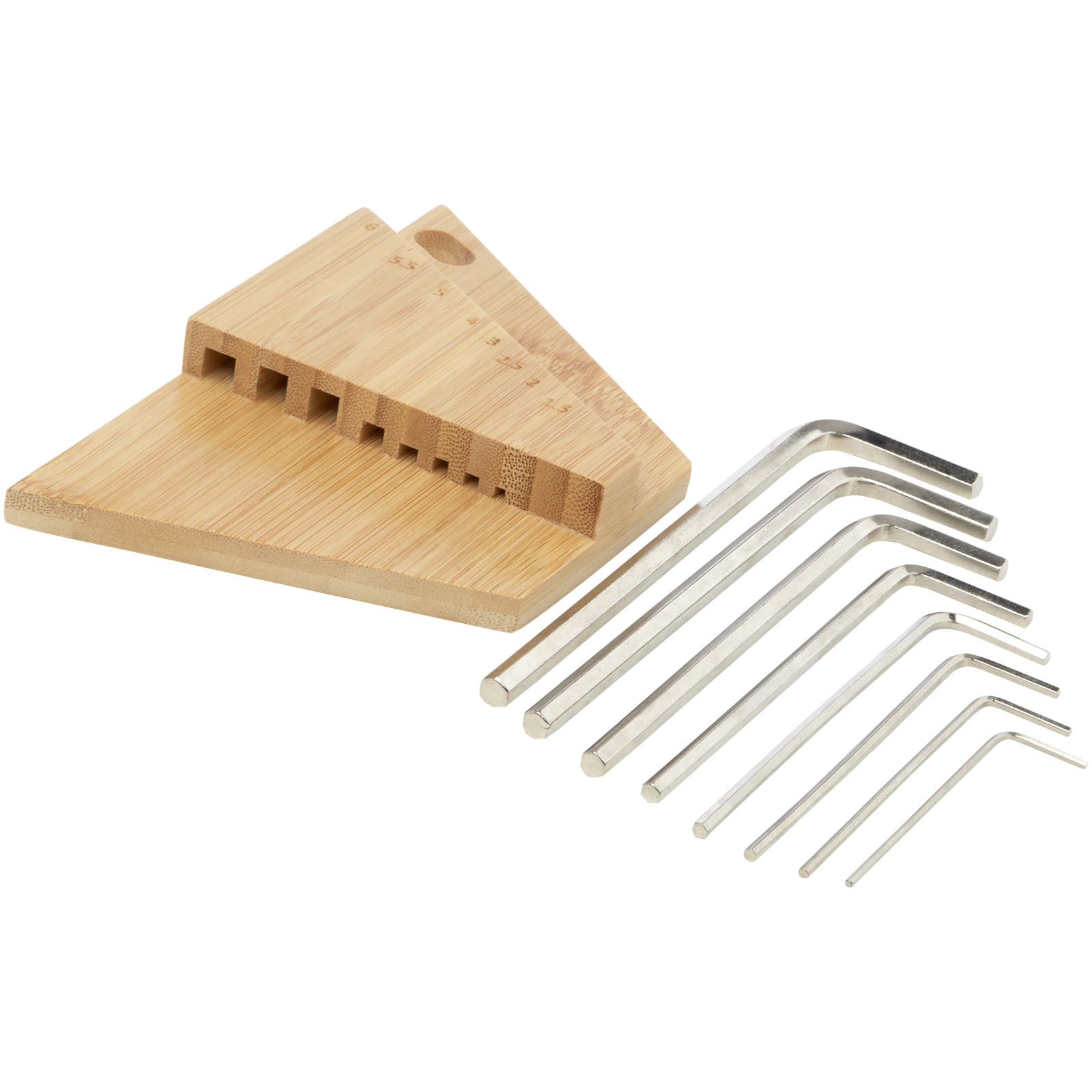Advertising Tool sets - Allen bamboo hex key tool set - 4