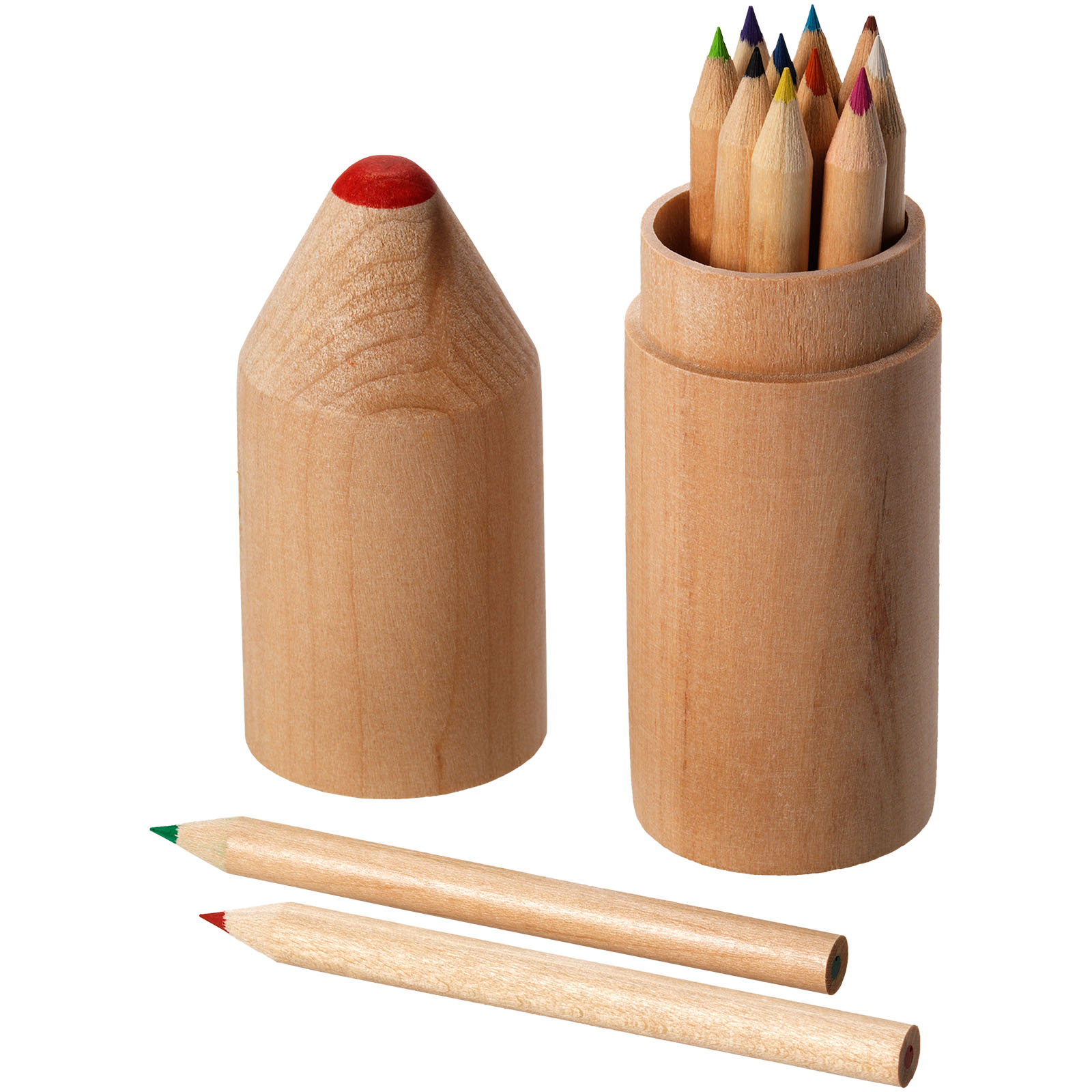Pens & Writing - Bossy 12-piece coloured pencil set