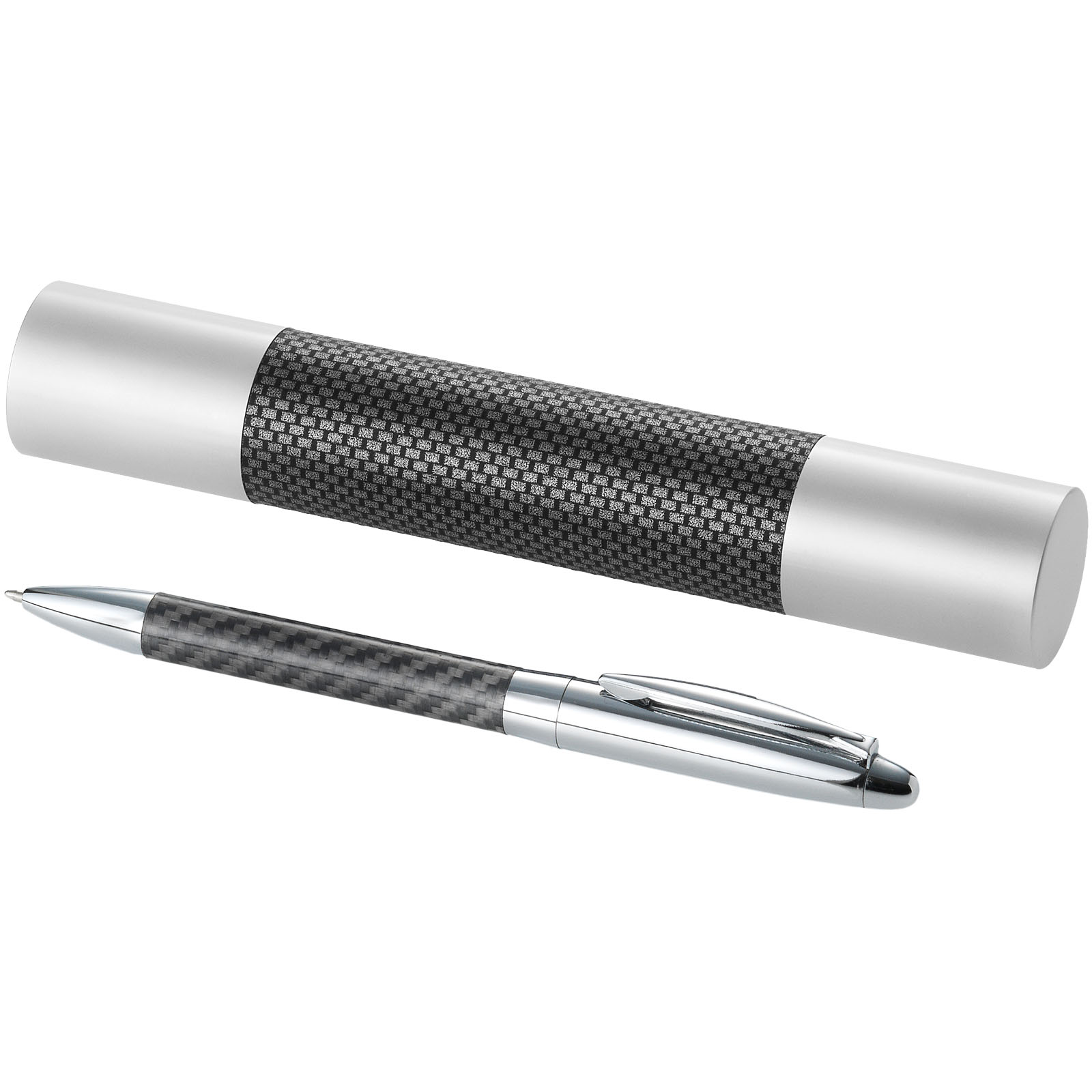 Advertising Ballpoint Pens - Winona ballpoint pen with carbon fibre details - 3