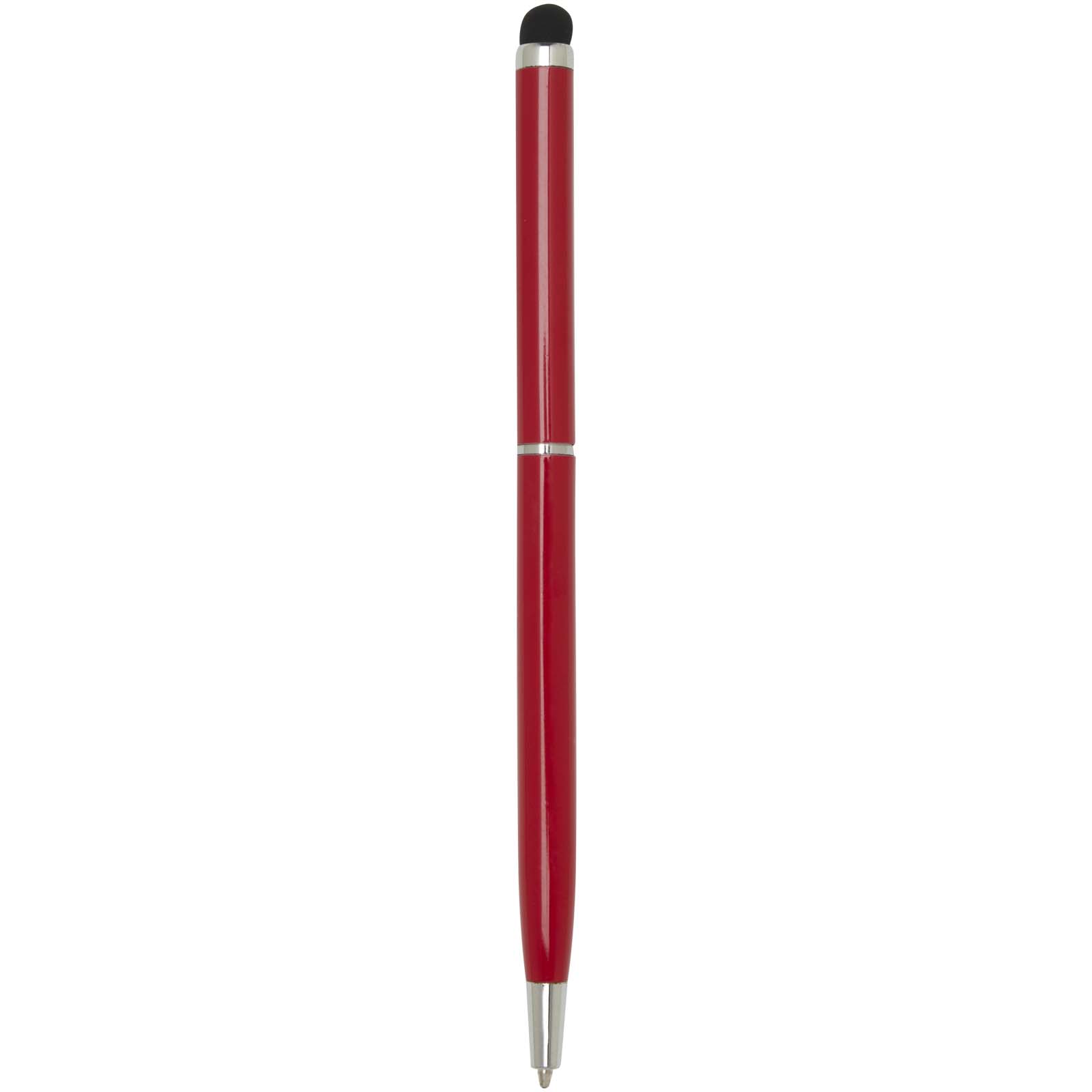Stylos-bille publicitaires - Stylo bille en aluminium Ore avec stylet (encre bleue) - 2