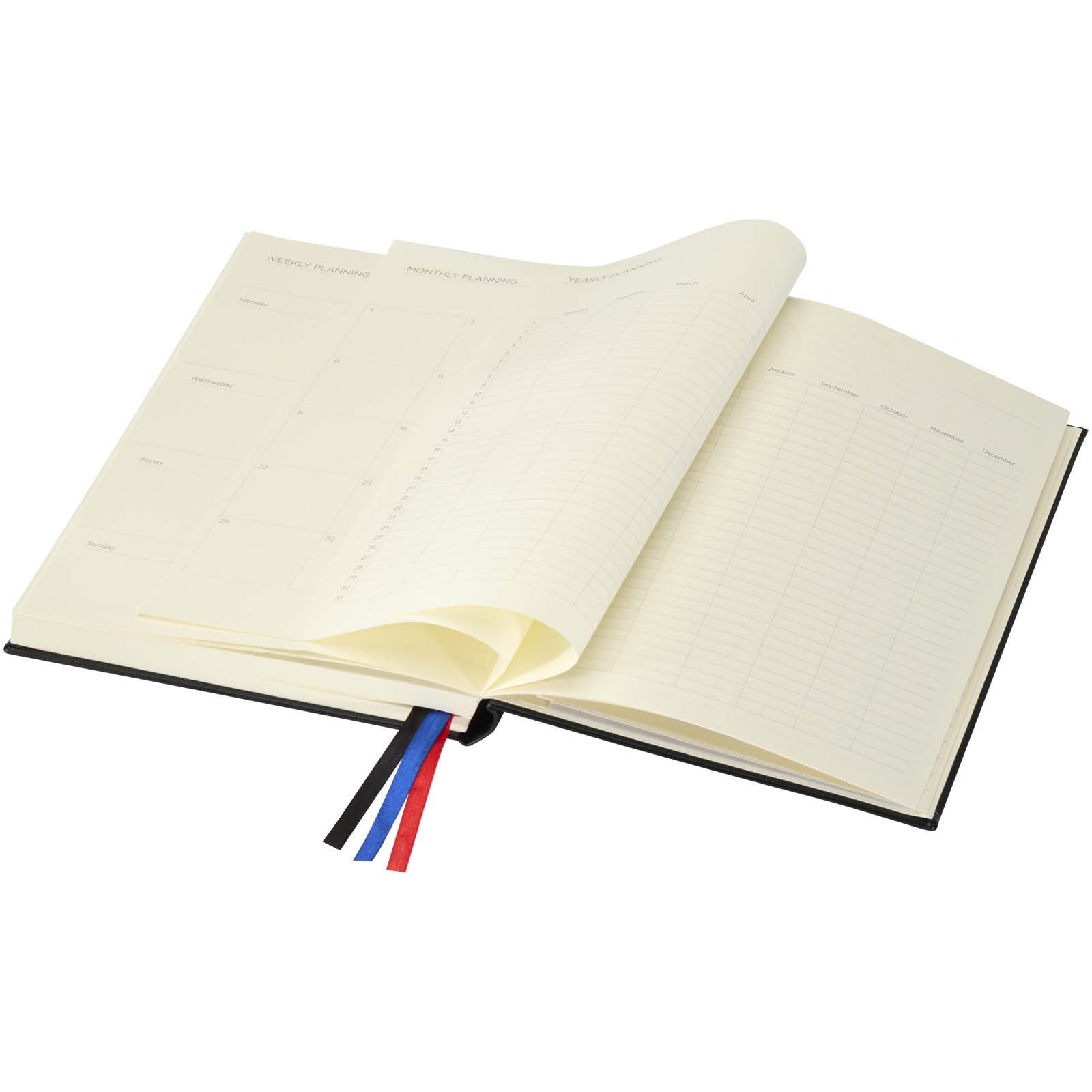 Advertising Hard cover notebooks - Alder A5 hard cover notebook - 5