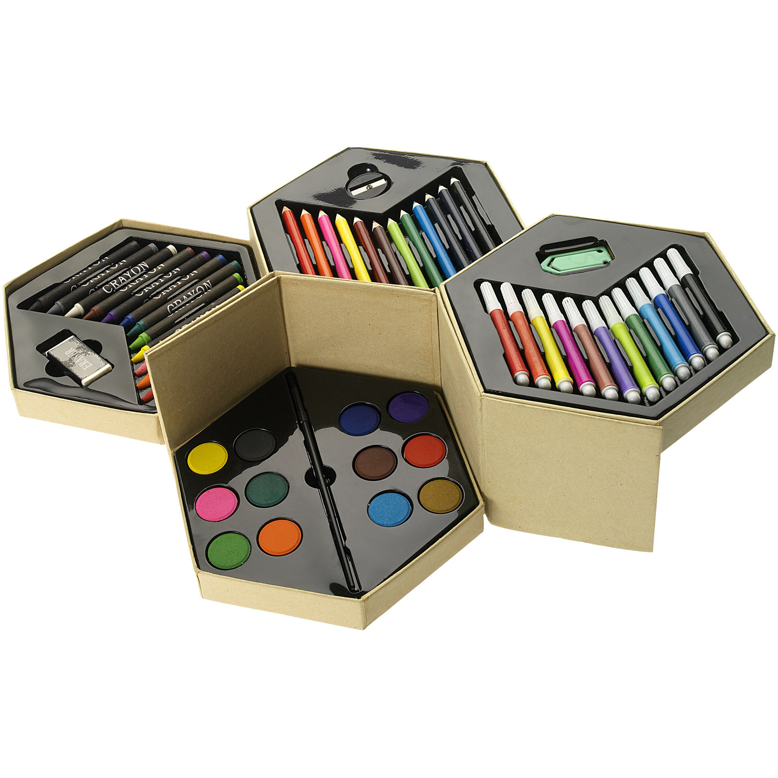 Colouring sets - Pandora 52-piece colouring set