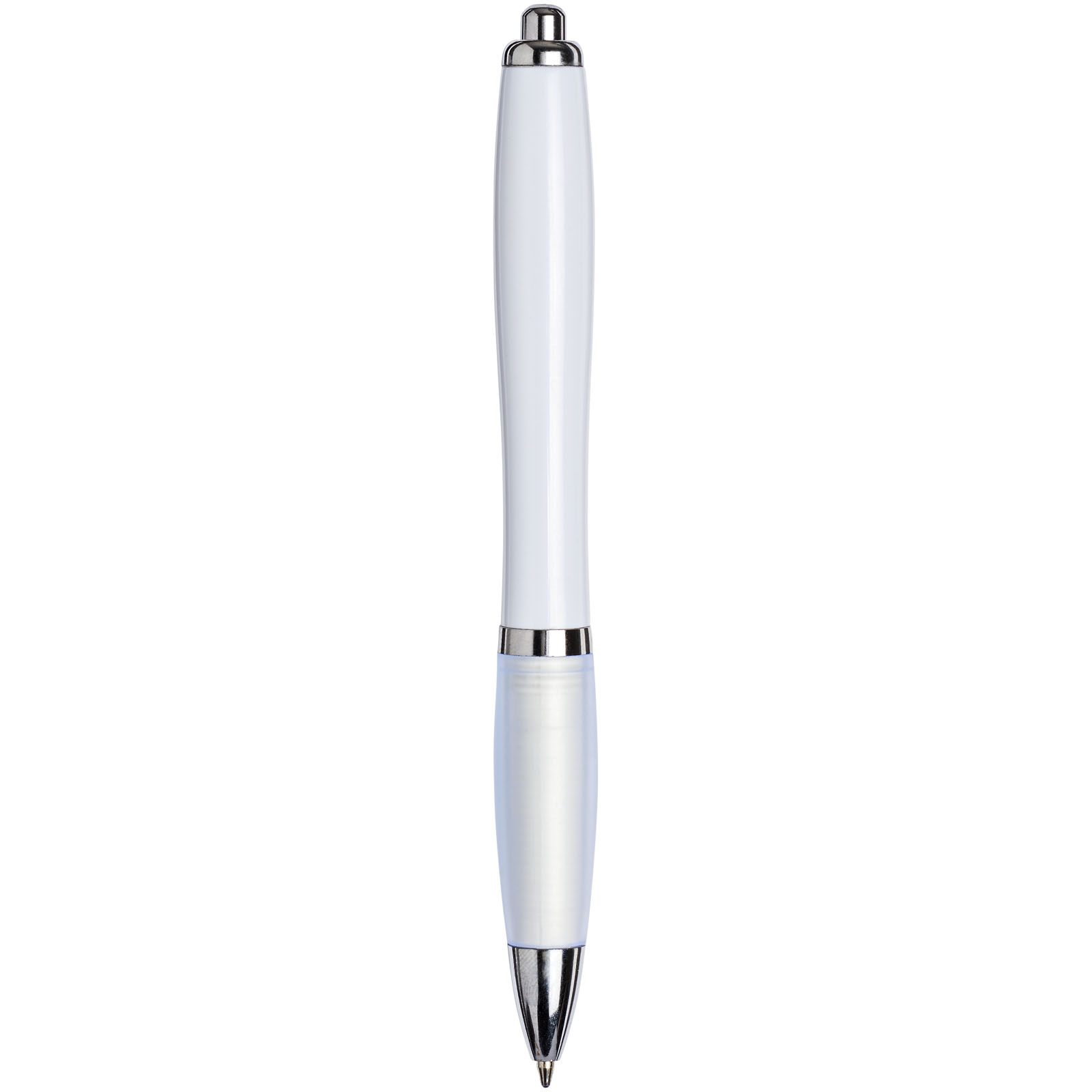 Advertising Ballpoint Pens - Nash ballpoint pen with coloured barrel and grip - 1