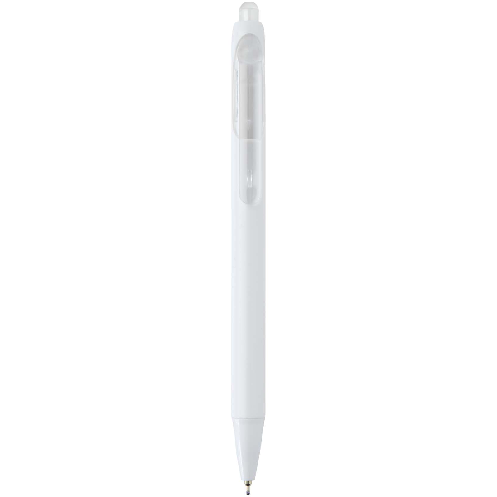 Stylo bille Glen avec double injection recyclé RCS (encre bleue)