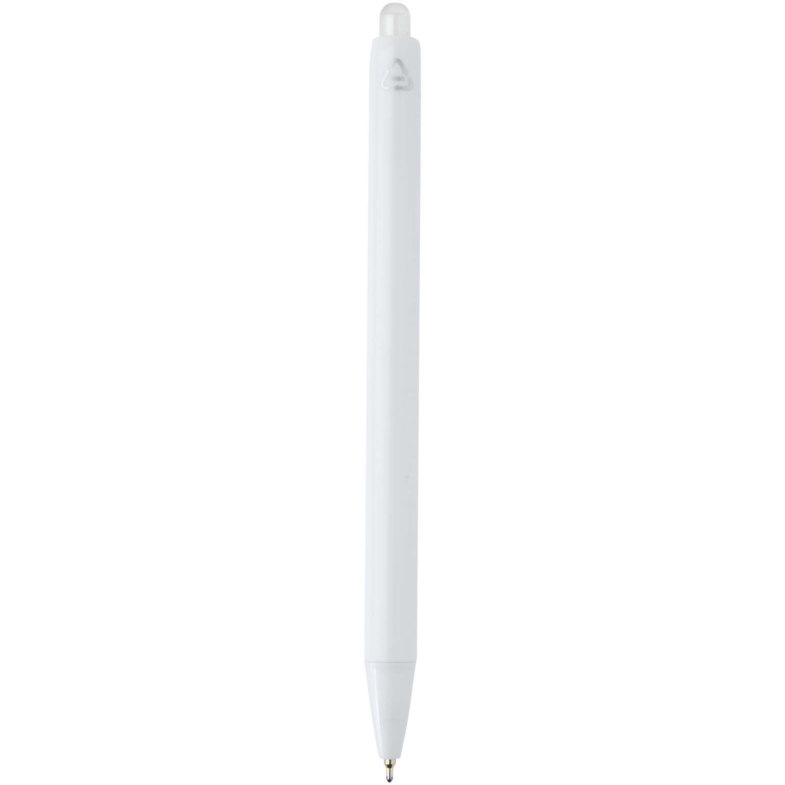 Stylos-bille publicitaires - Stylo bille Glen avec double injection recyclé RCS (encre bleue) - 1
