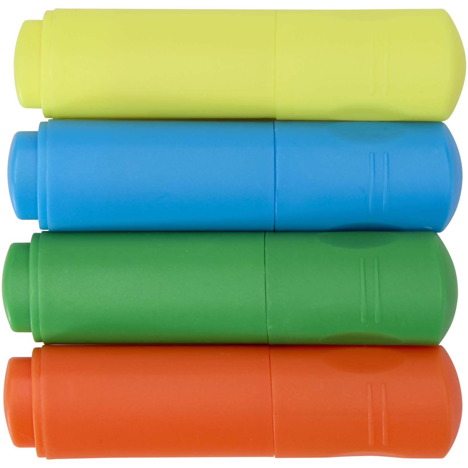 Marqueurs publicitaires - Mini-coffret de surligneurs en plastique recyclé - 2