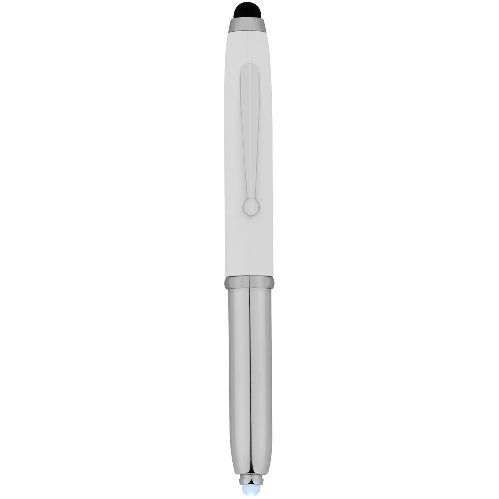 Advertising Ballpoint Pens - Xenon stylus ballpoint pen with LED light - 0