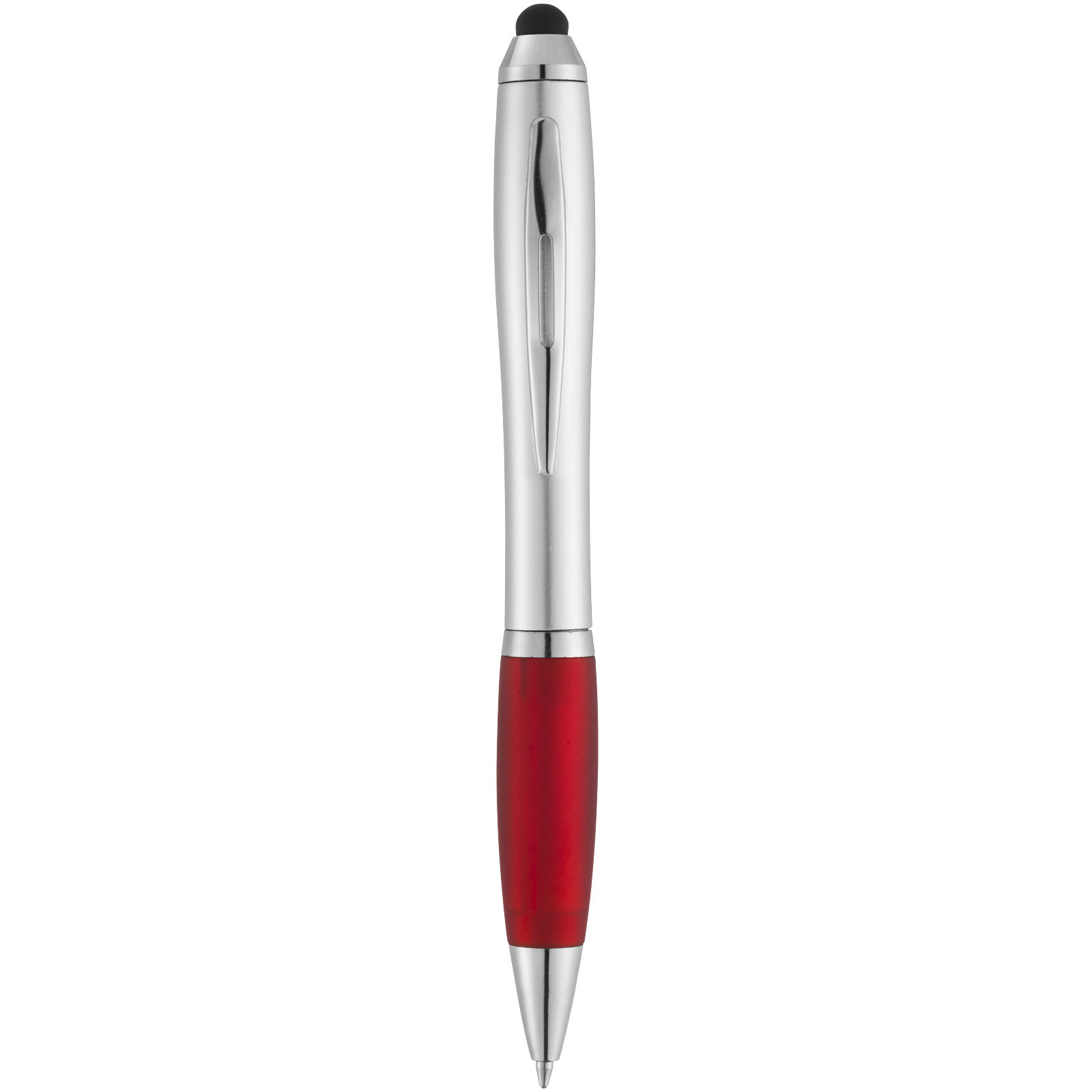 Advertising Ballpoint Pens - Nash stylus ballpoint with coloured grip - 0