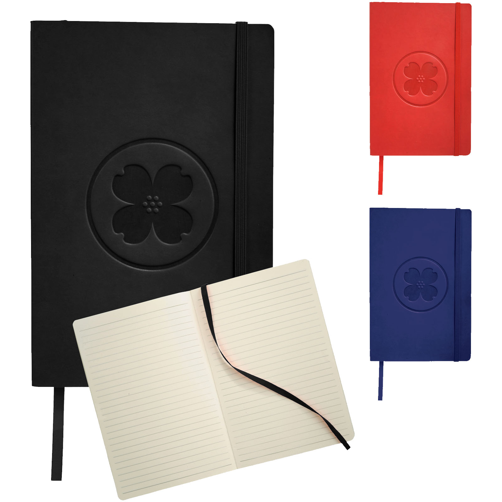 Bloc-notes couverture souple publicitaires - Carnet A5 à couverture souple Classic - 3