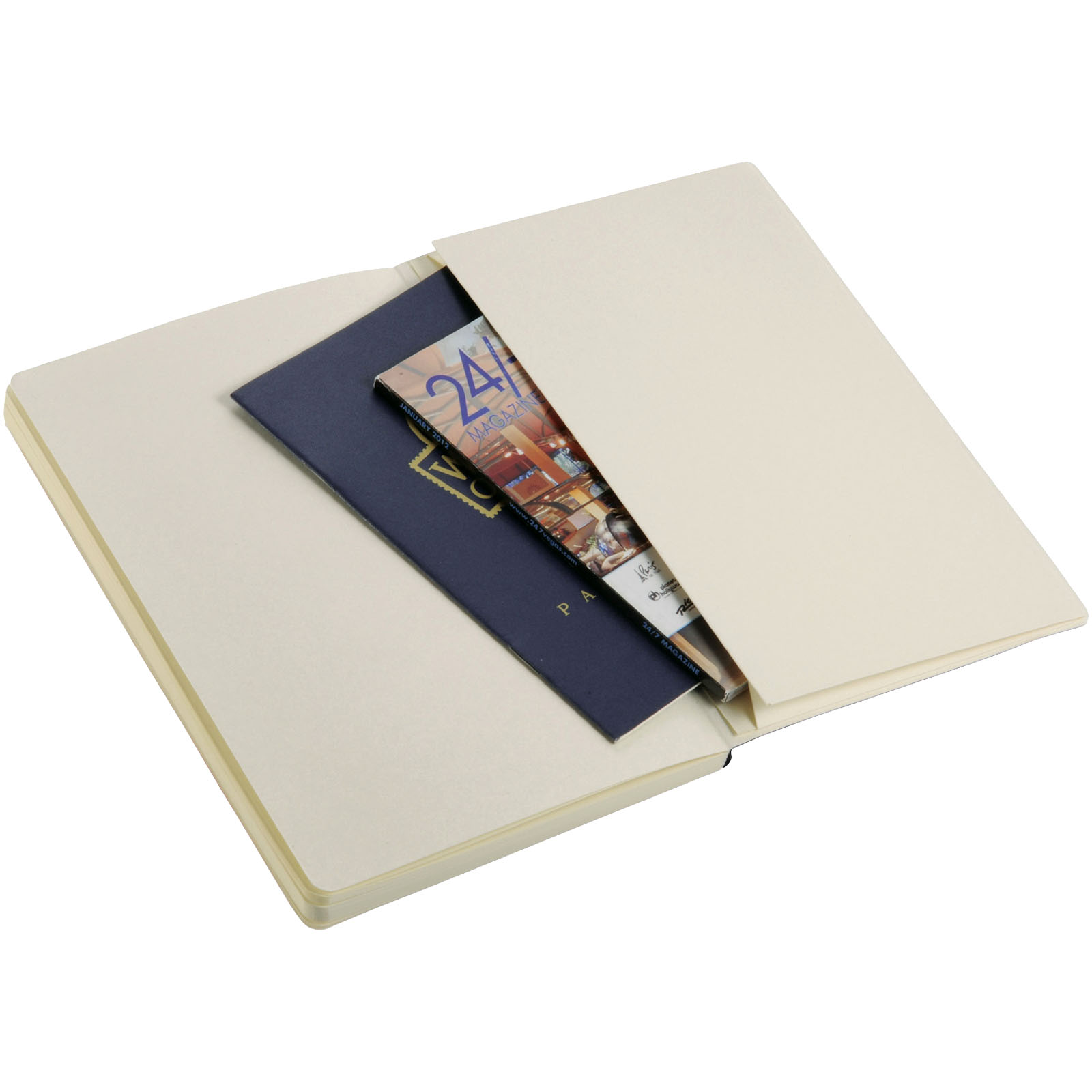 Bloc-notes couverture souple publicitaires - Carnet A5 à couverture souple Classic - 4