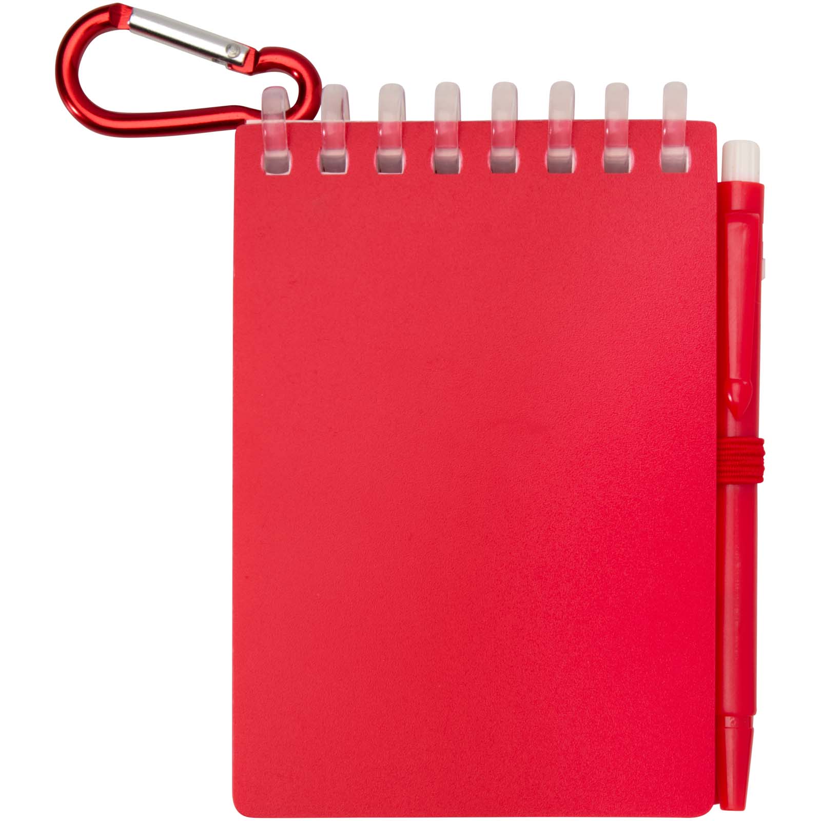 Parure de stylos publicitaires - Ensemble carnet souple d’extérieur recyclé et stylo bille (encre noire) Lig Mini - 1