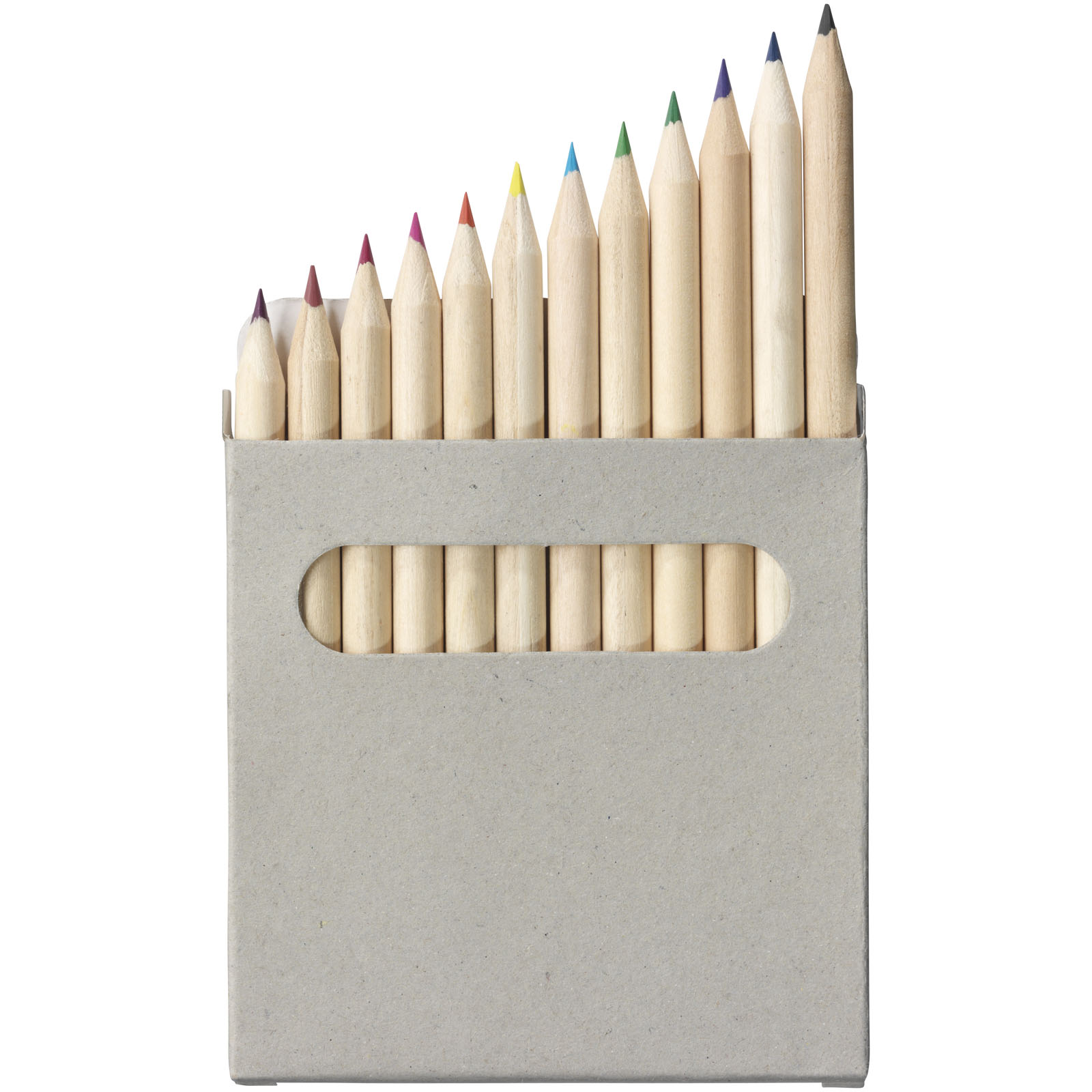 Advertising Colouring sets - Tallin 12-piece coloured pencil set - 1