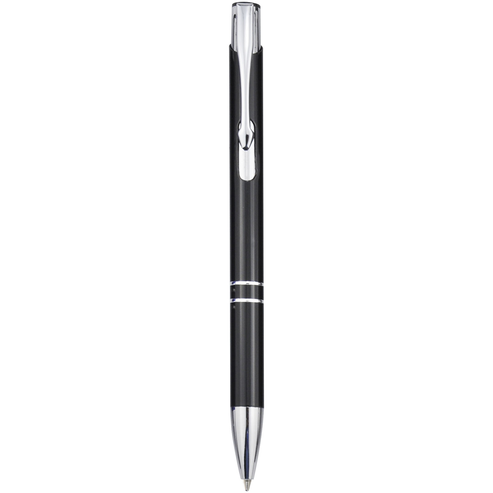 Advertising Ballpoint Pens - Moneta aluminium click ballpoint pen - 0