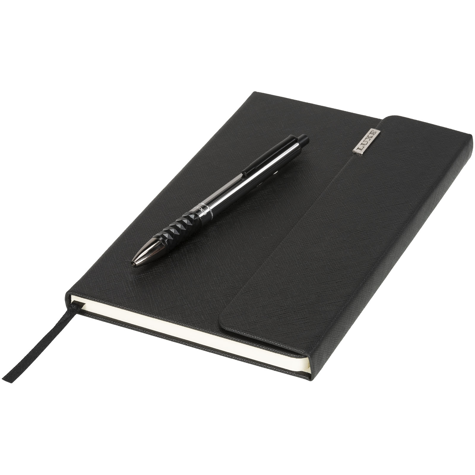 Parure de stylos publicitaires - Coffret cadeau avec carnet Tactical - 3