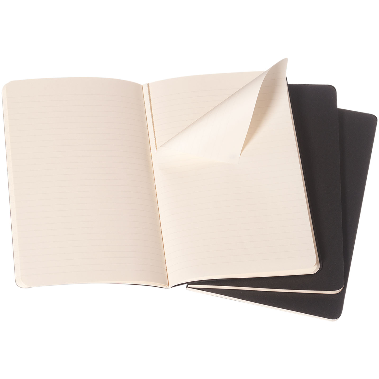 Bloc-notes couverture souple publicitaires - Journal Cahier de poche - réglé - 4