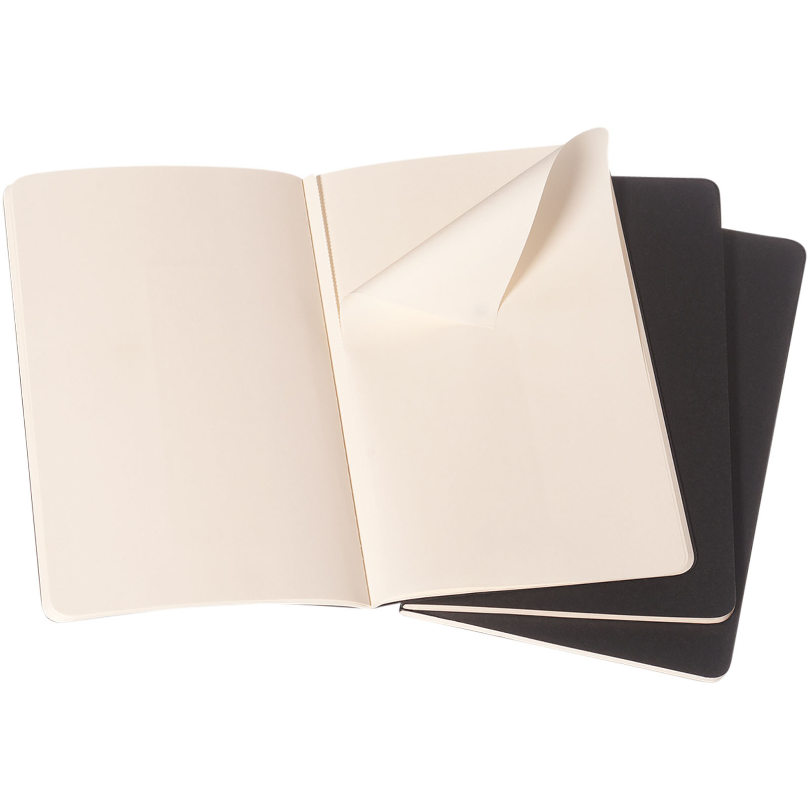 Bloc-notes couverture souple publicitaires - Journal Cahier L - ordinaire - 4