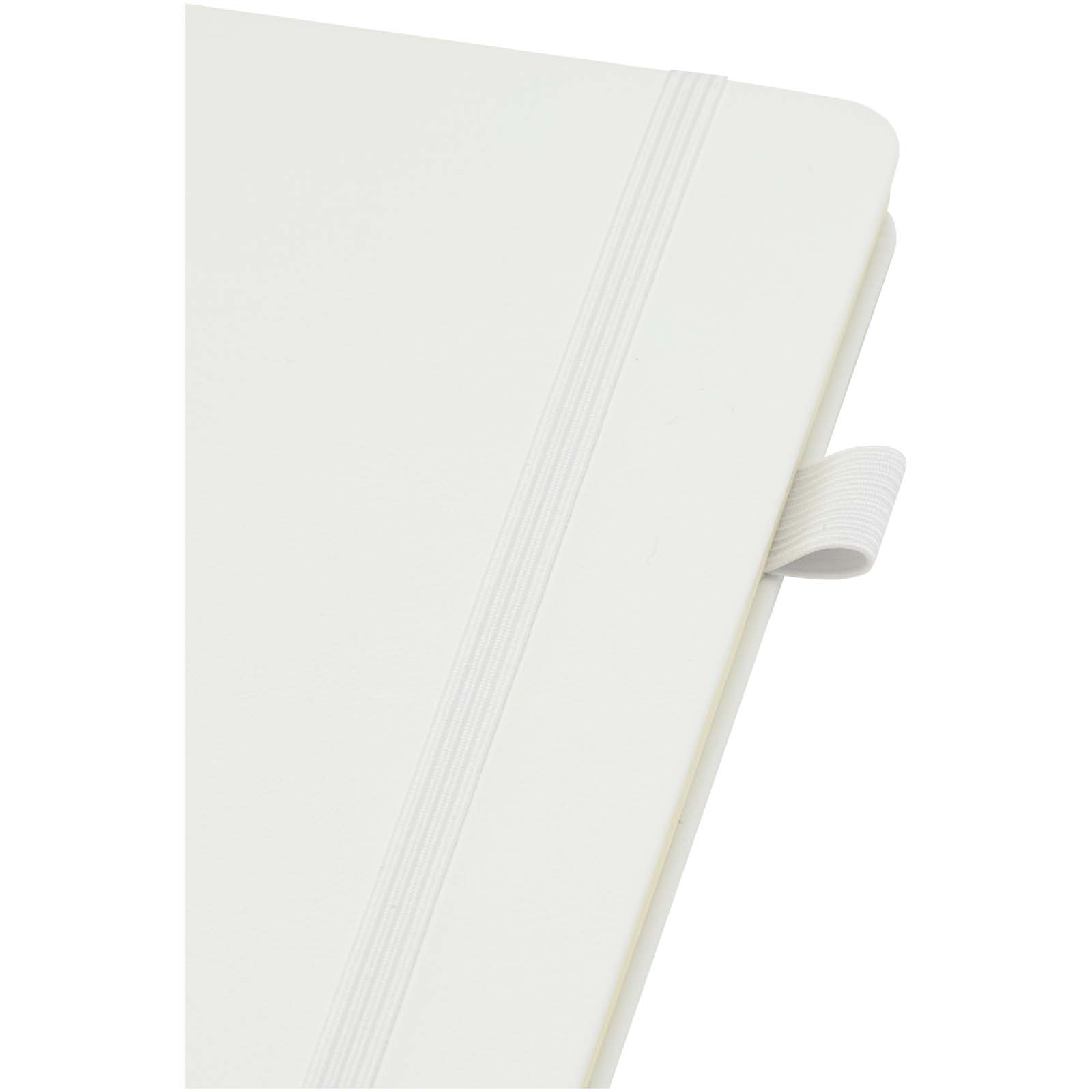 Carnets à couverture rigide publicitaires - Carnet Liss A5 à couverture rigide en plastique recyclé - 5