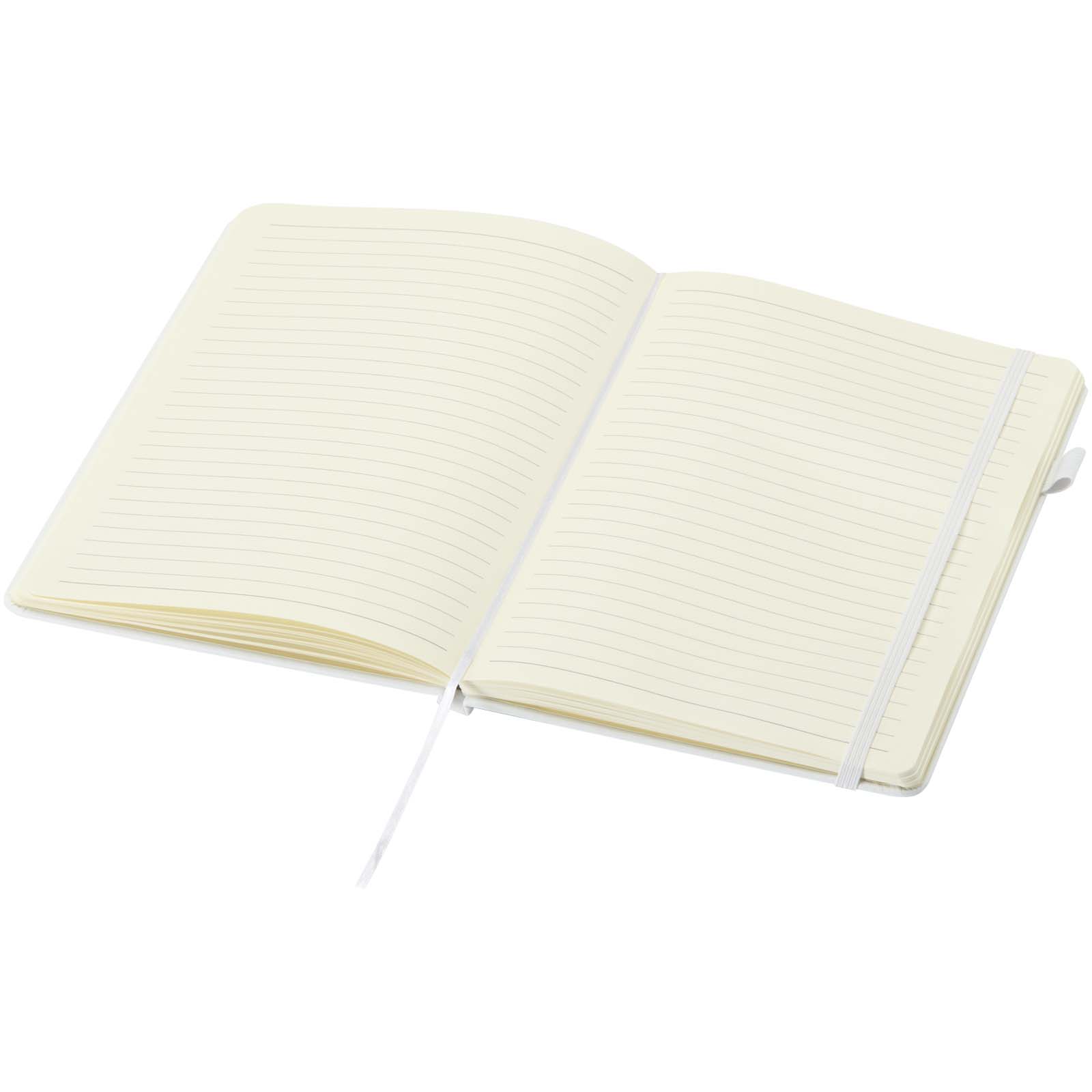 Carnets à couverture rigide publicitaires - Carnet Liss A5 à couverture rigide en plastique recyclé - 3