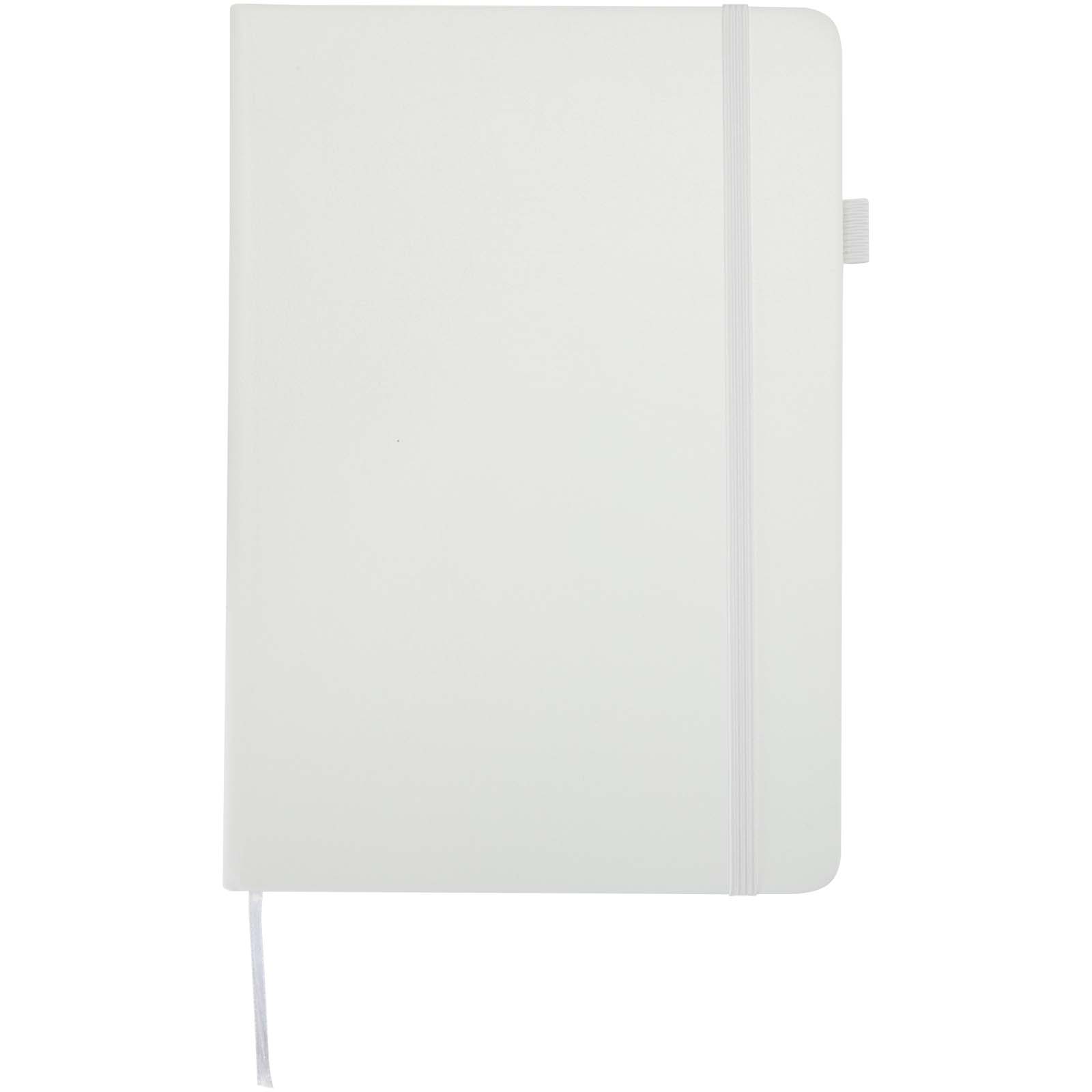 Carnets à couverture rigide publicitaires - Carnet Liss A5 à couverture rigide en plastique recyclé - 1