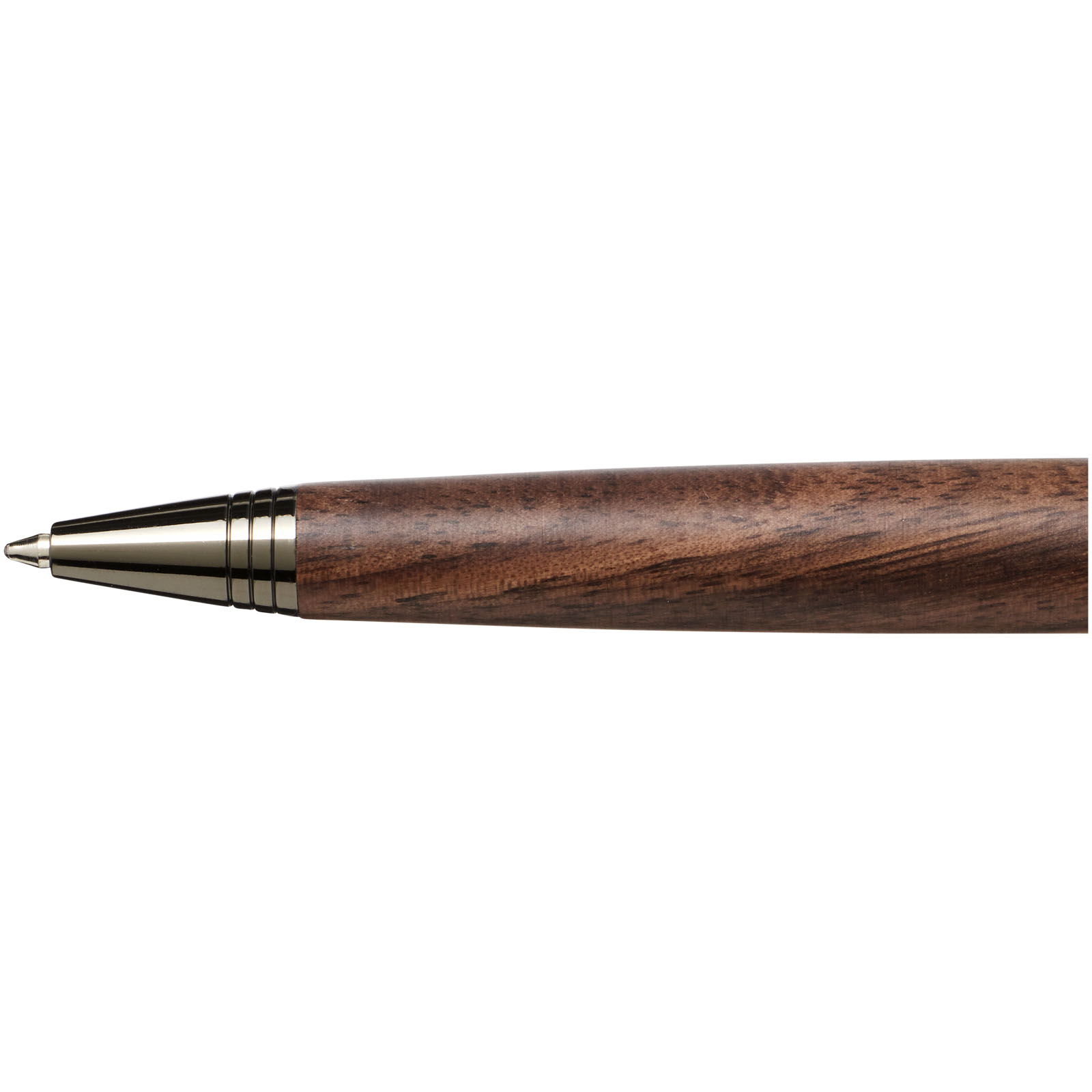 Advertising Ballpoint Pens - Loure wood barrel ballpoint pen - 4