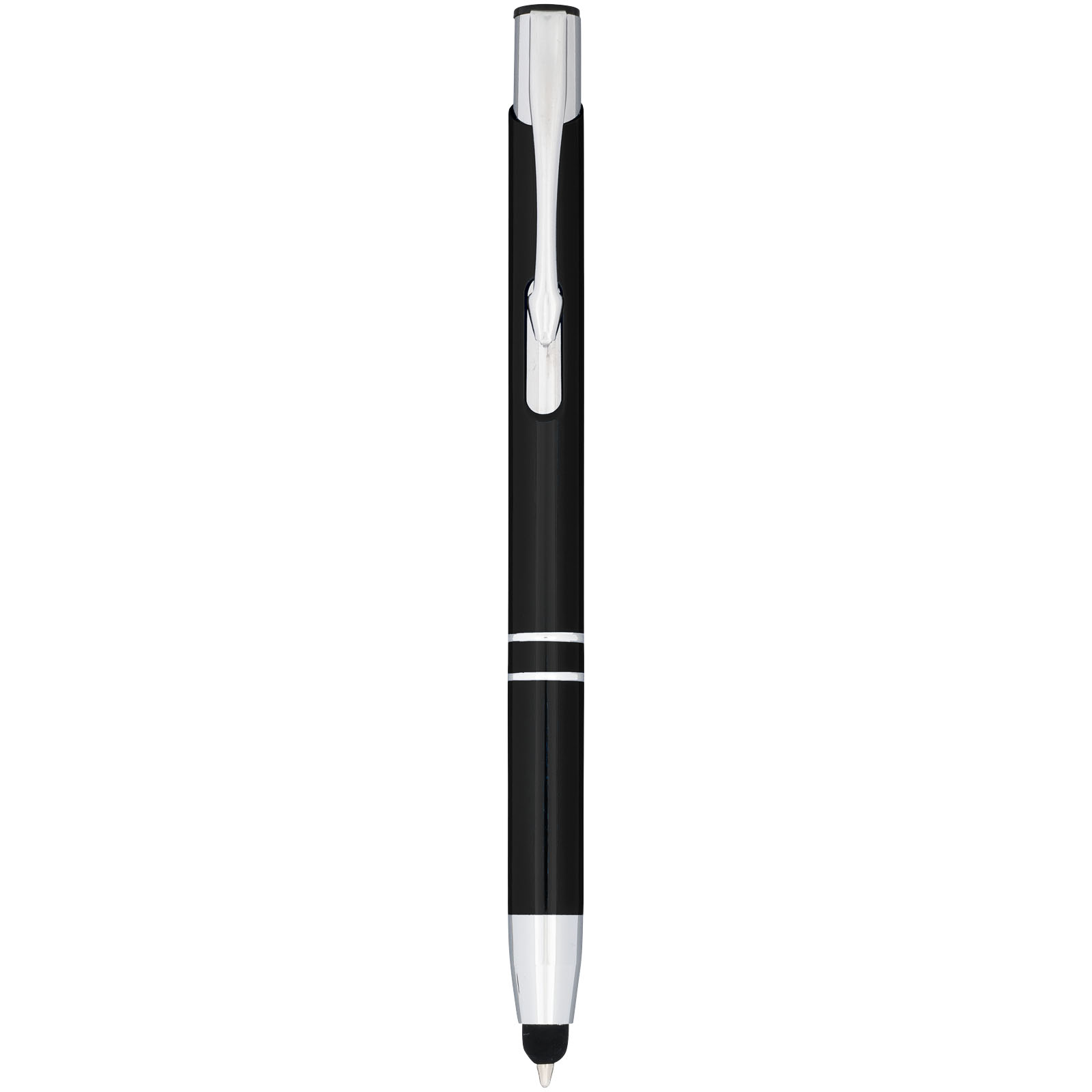 Stylos-bille publicitaires - Stylet Stylo bille métallique Moneta - 1