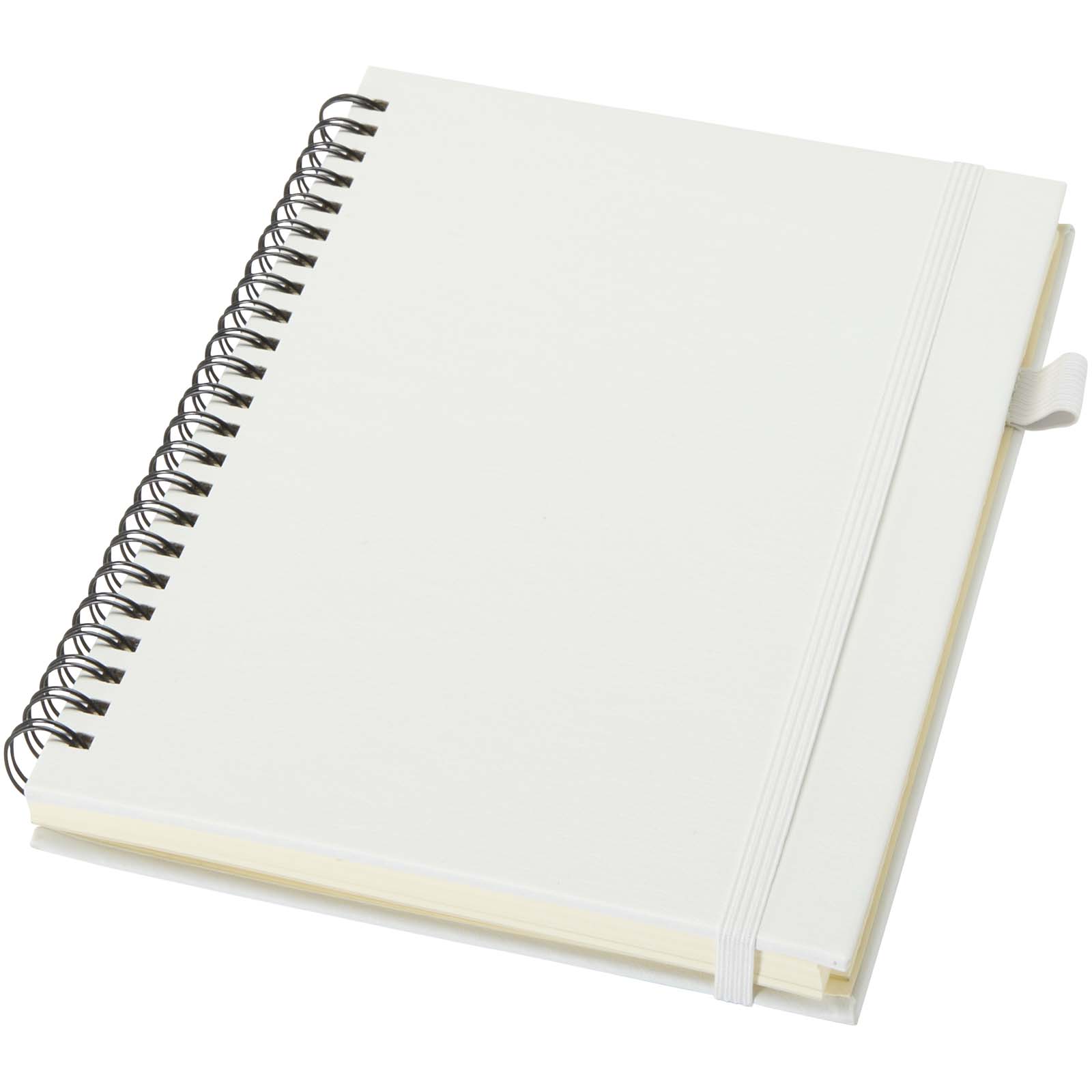 Cahier à spirales Liss A5 à couverture rigide en plastique recyclé