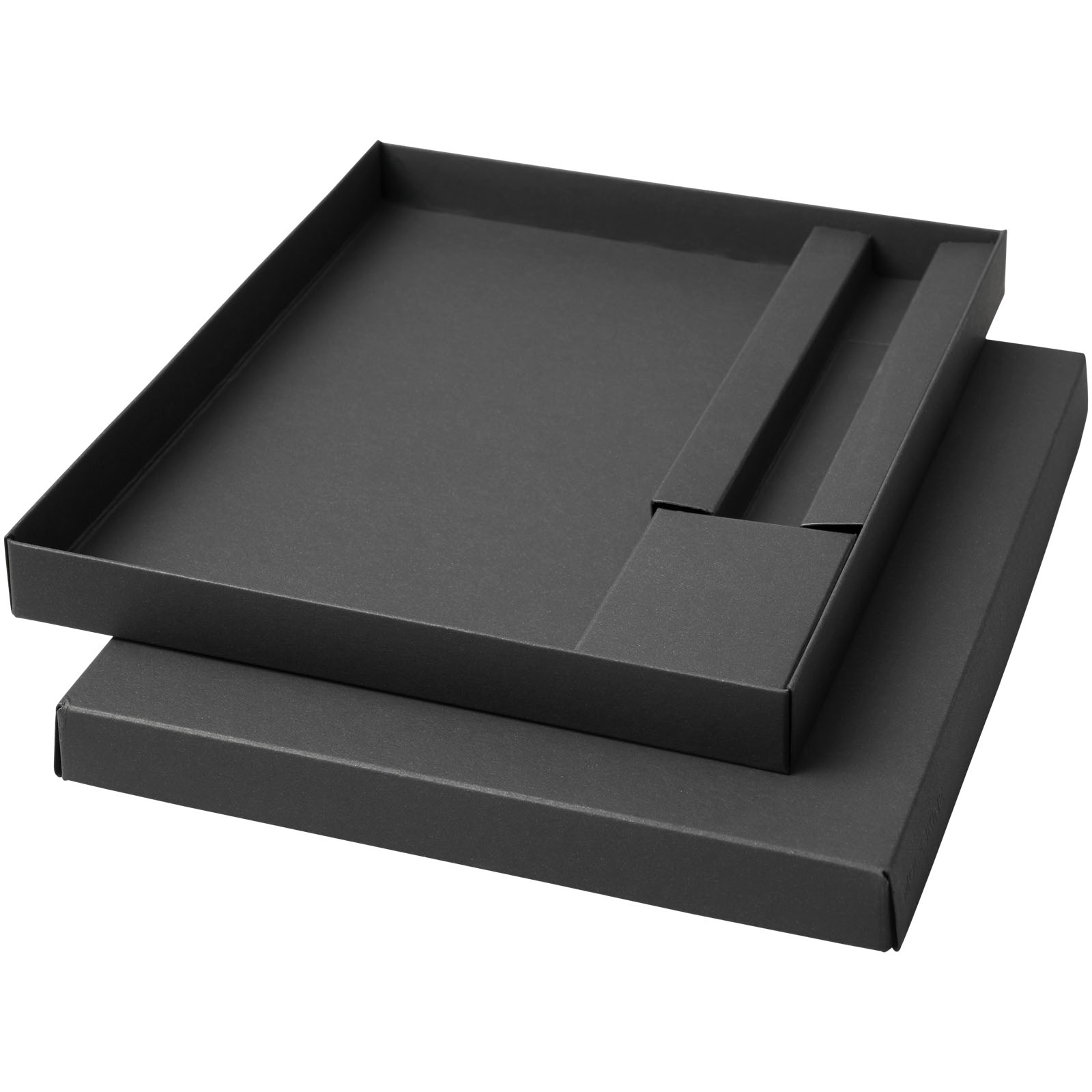 Bloc-notes couverture rigide publicitaires - Coffret cadeau avec cahier A5 et stylo Moleskine - 4