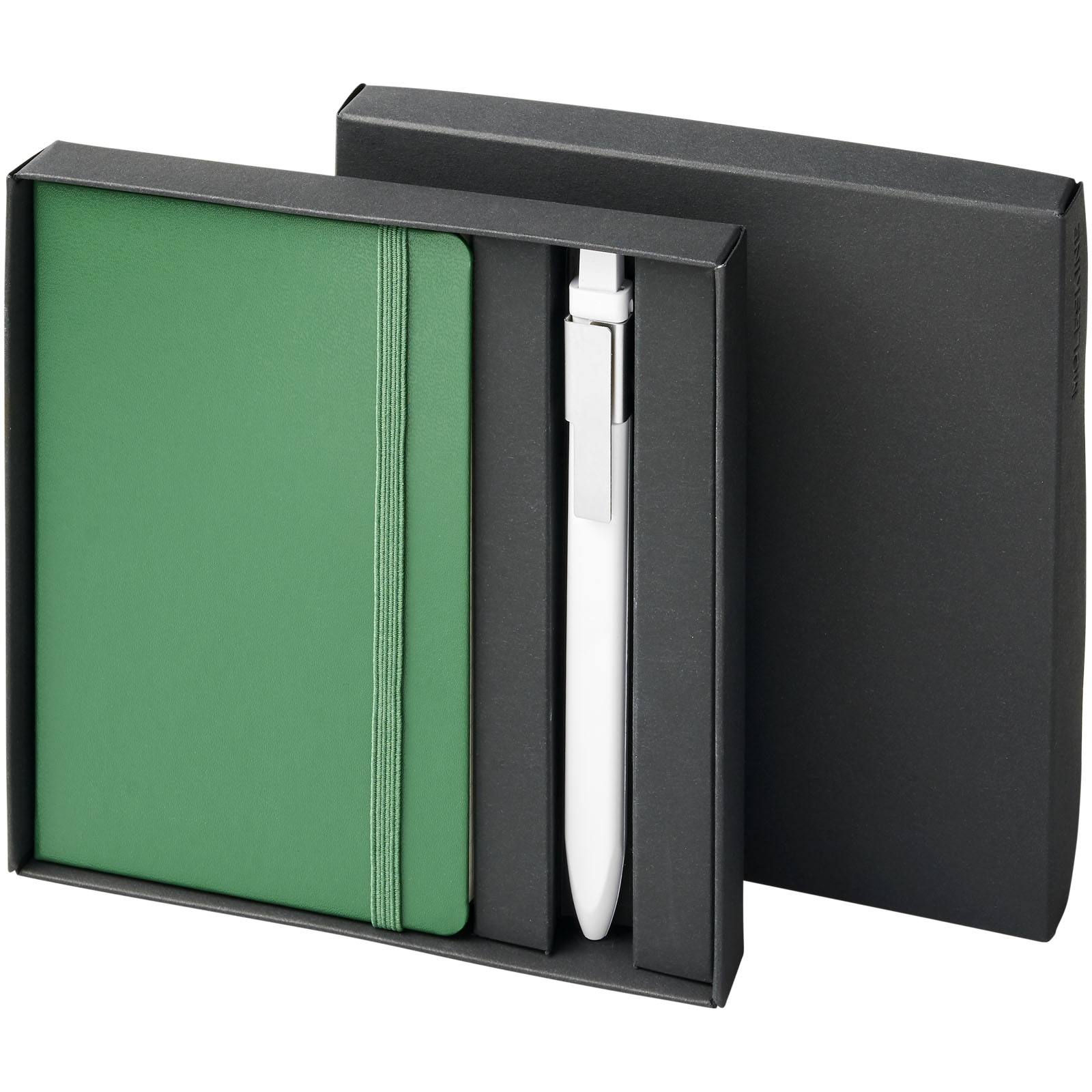 Bloc-notes couverture rigide - Ensemble coffret cadeau de poche (carnet + stylo)