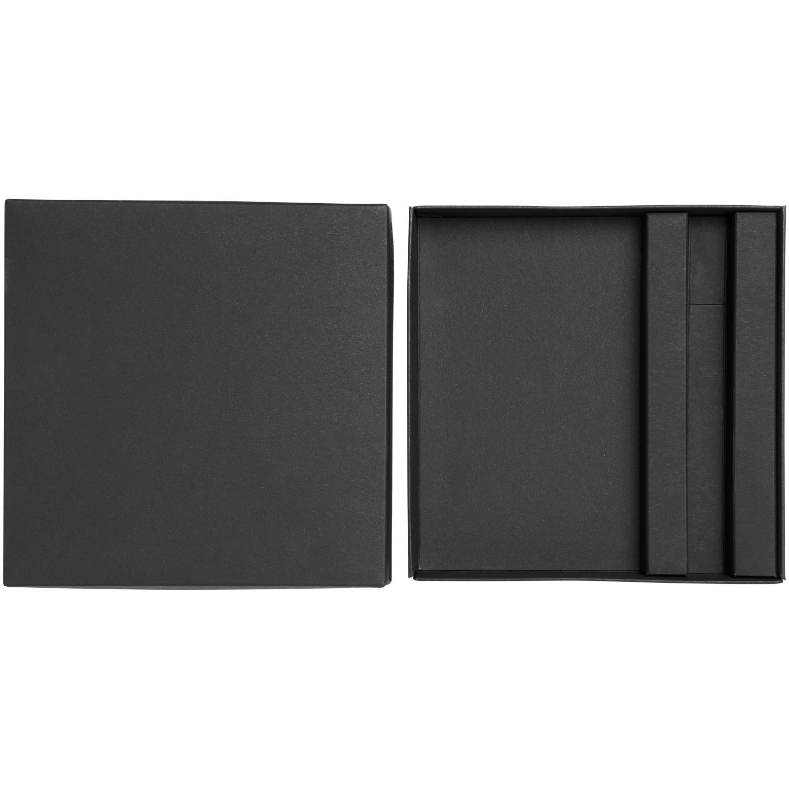 Bloc-notes couverture rigide publicitaires - Ensemble coffret cadeau de poche (carnet + stylo) - 2