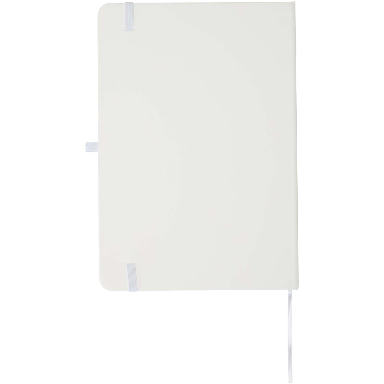 Carnets à couverture rigide publicitaires - Ensemble comprenant un cahier en papier recyclé Spectrum A5 et un stylo à bille - 2