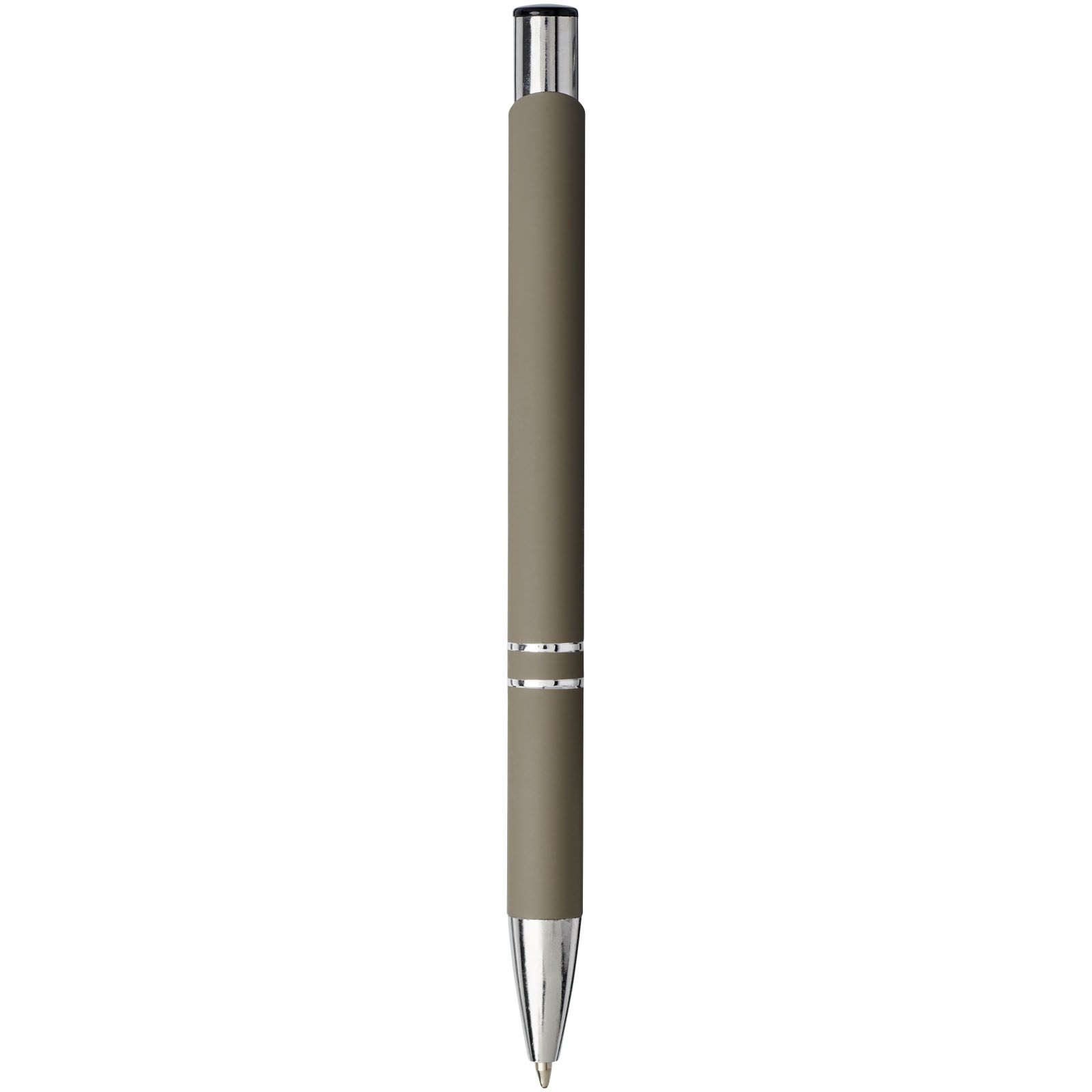 Advertising Ballpoint Pens - Moneta soft touch click ballpoint pen - 1