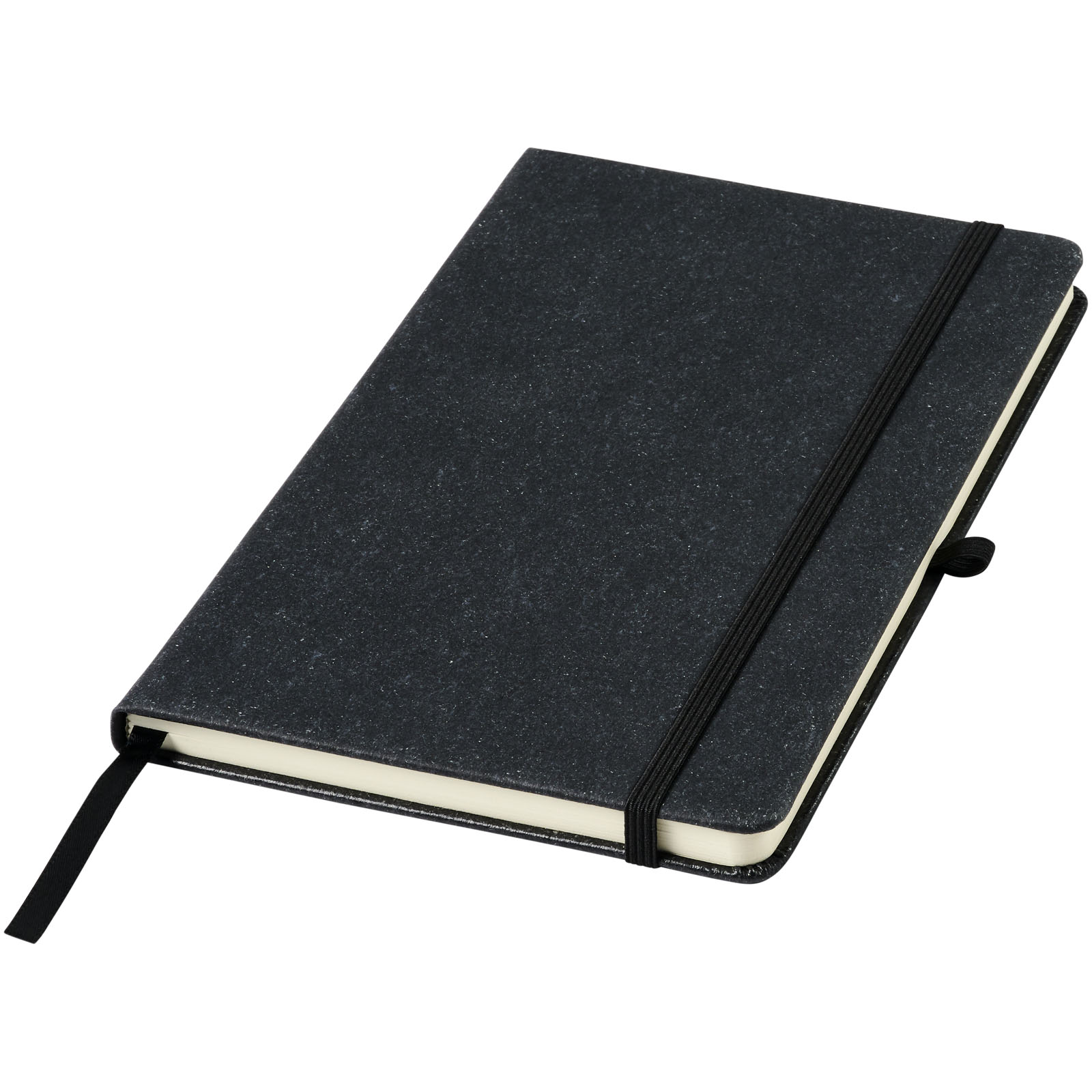 Advertising Hard cover notebooks - Atlana leather pieces notebook - 0