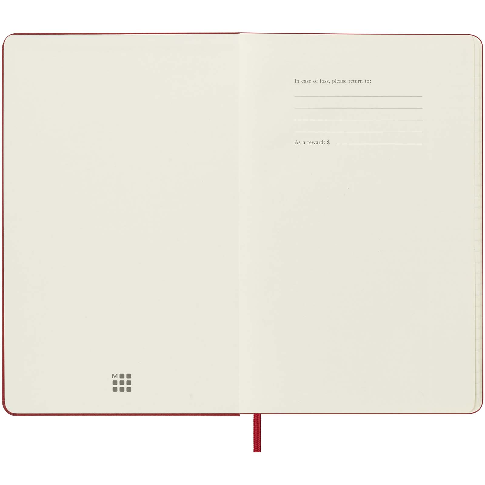 Bloc-notes couverture rigide publicitaires - Agenda L quotidien 12 mois Moleskine à couverture rigide - 3