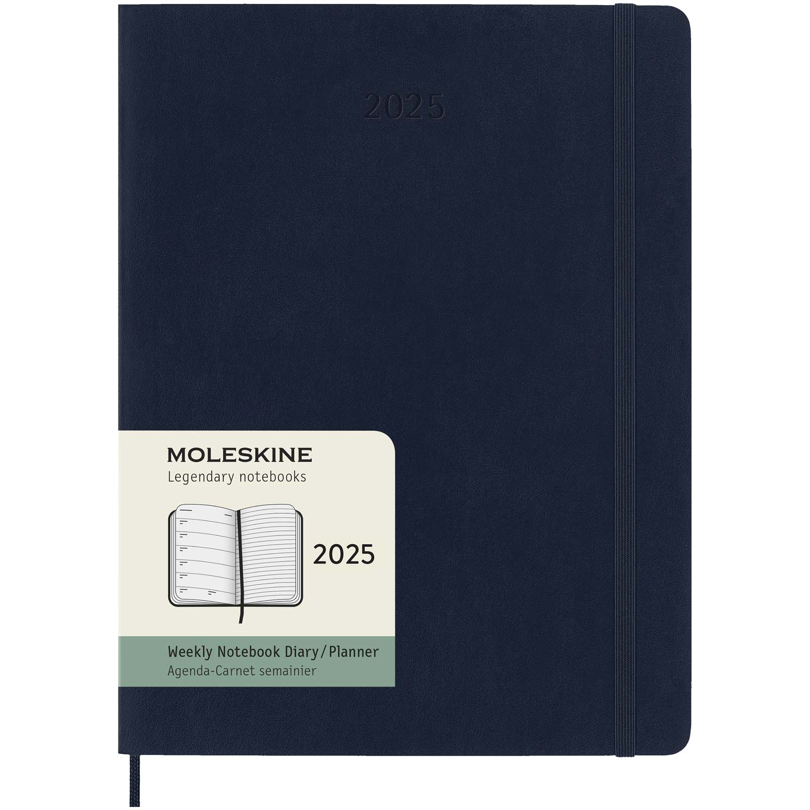 Agenda XL 12 mois Moleskine à couverture souple