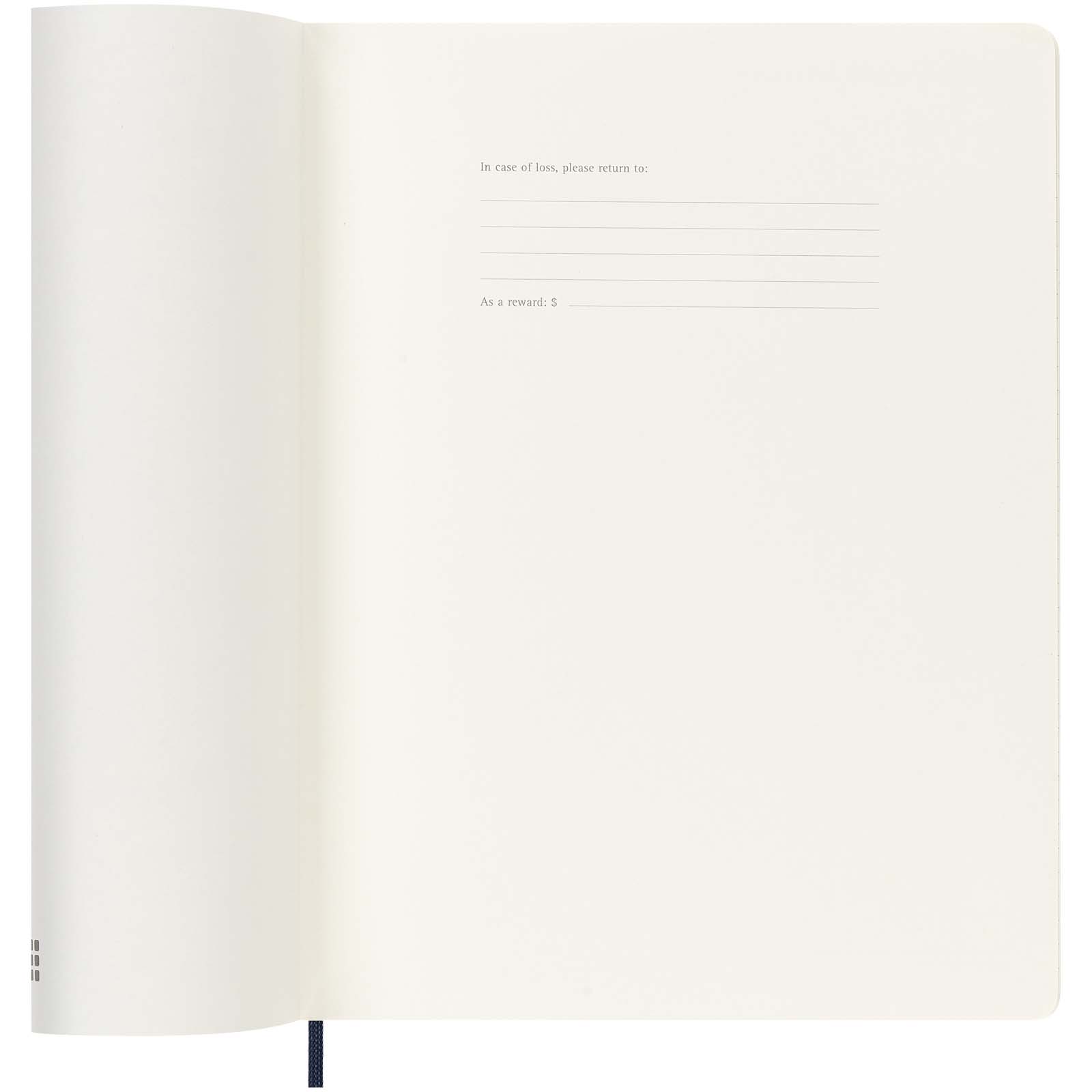 Bloc-notes couverture souple publicitaires - Agenda XL 12 mois Moleskine à couverture souple - 3