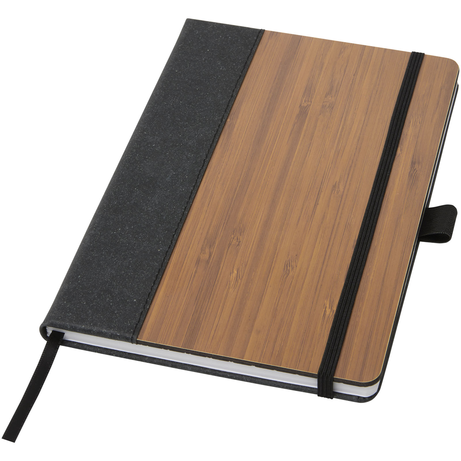 Advertising Hard cover notebooks - Note A5 bamboo notebook - 0