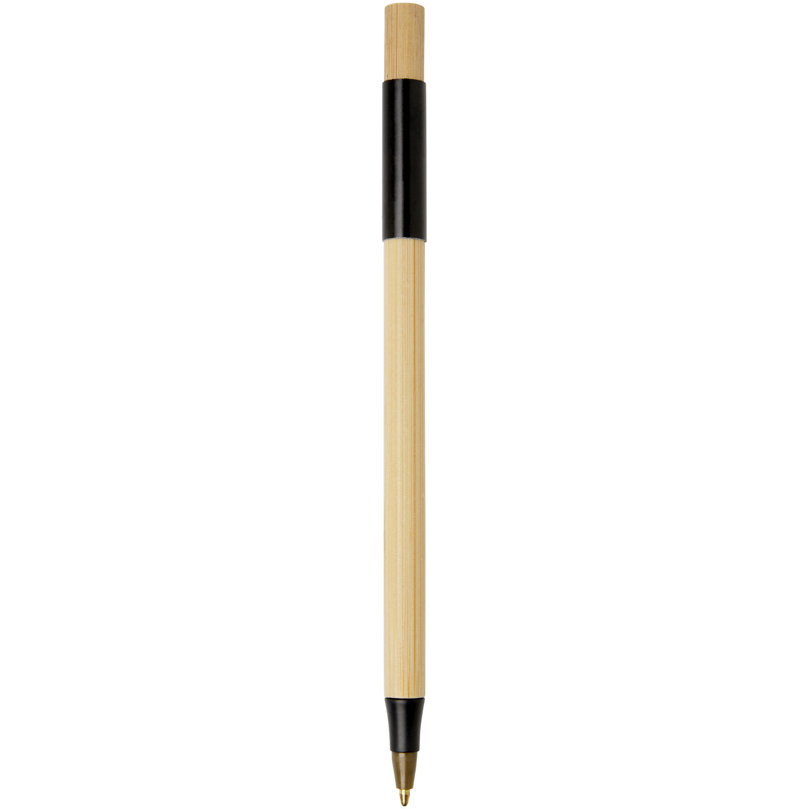 Parure de stylos publicitaires - Parure Kerf de stylos en bambou, 3 pièces - 2