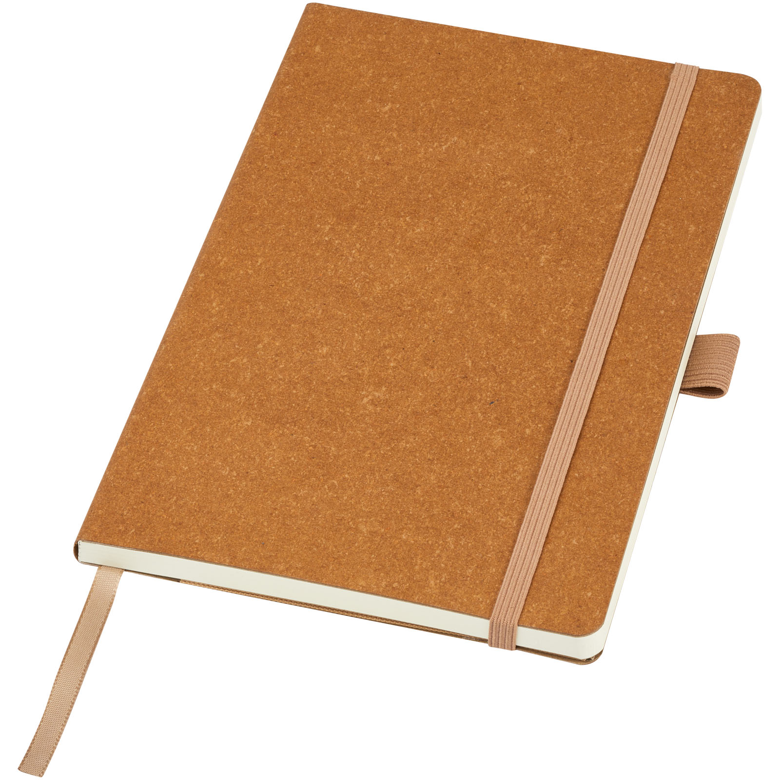 Soft cover notebooks - Kilau recycled leather notebook 